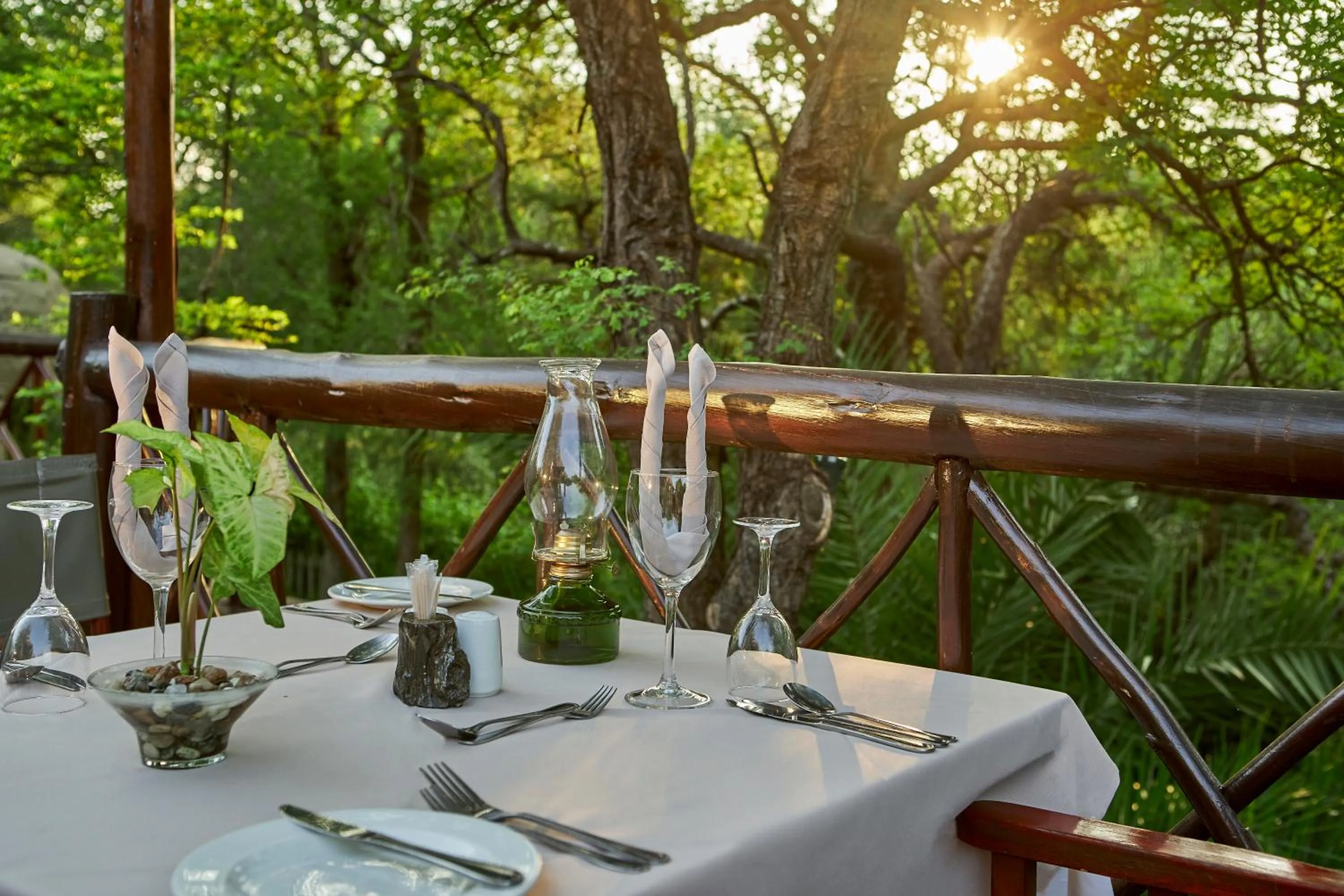 Restaurant/places to eat in Grand Kruger Lodge and Spa