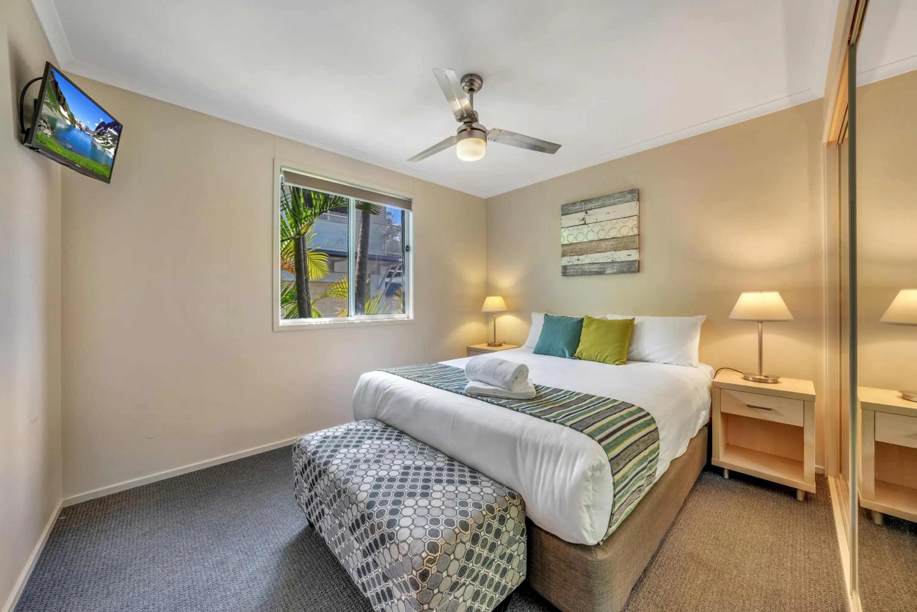 Bedroom, Bed in Ingenia Holidays Soldiers Point