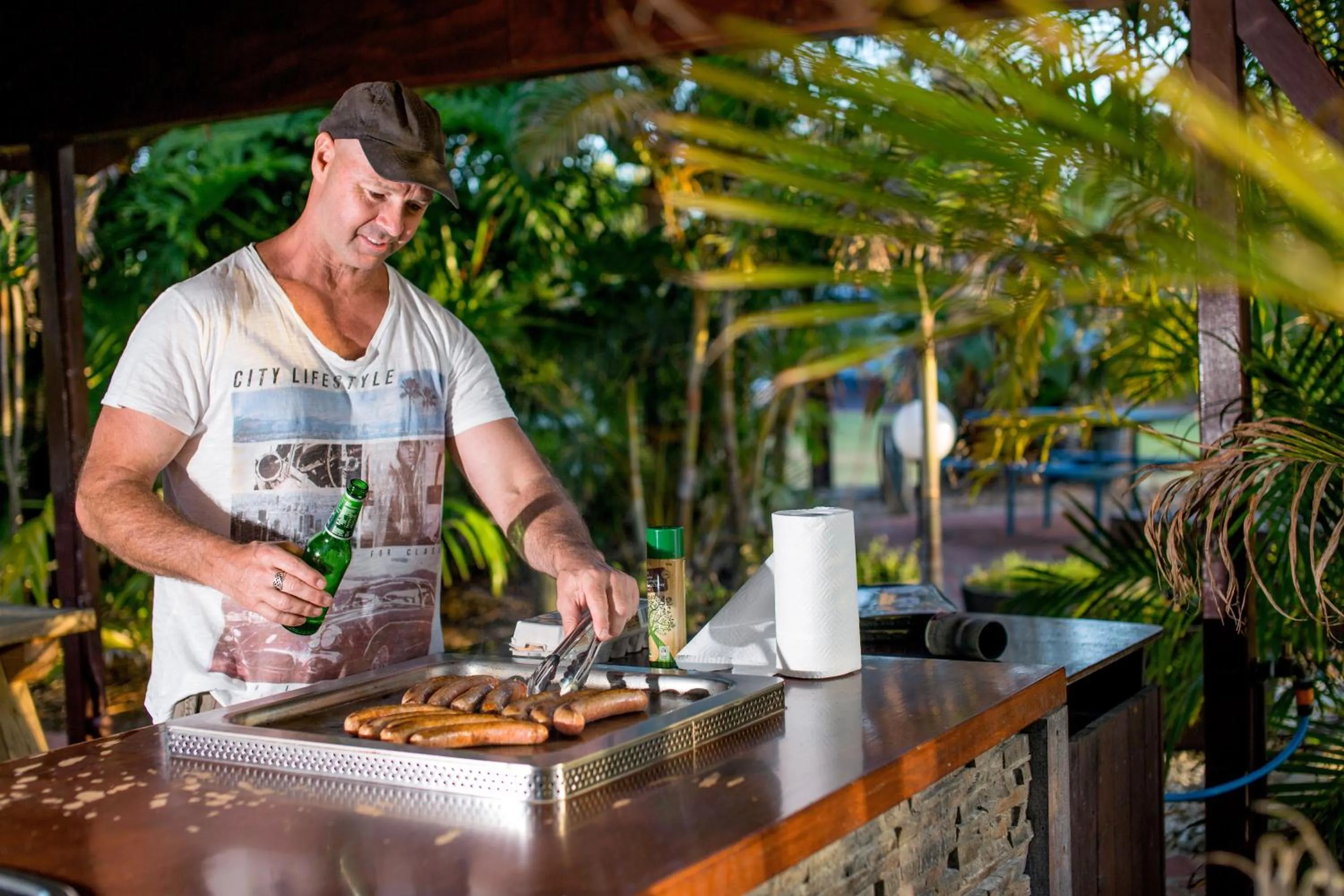 BBQ facilities in Ingenia Holidays Soldiers Point