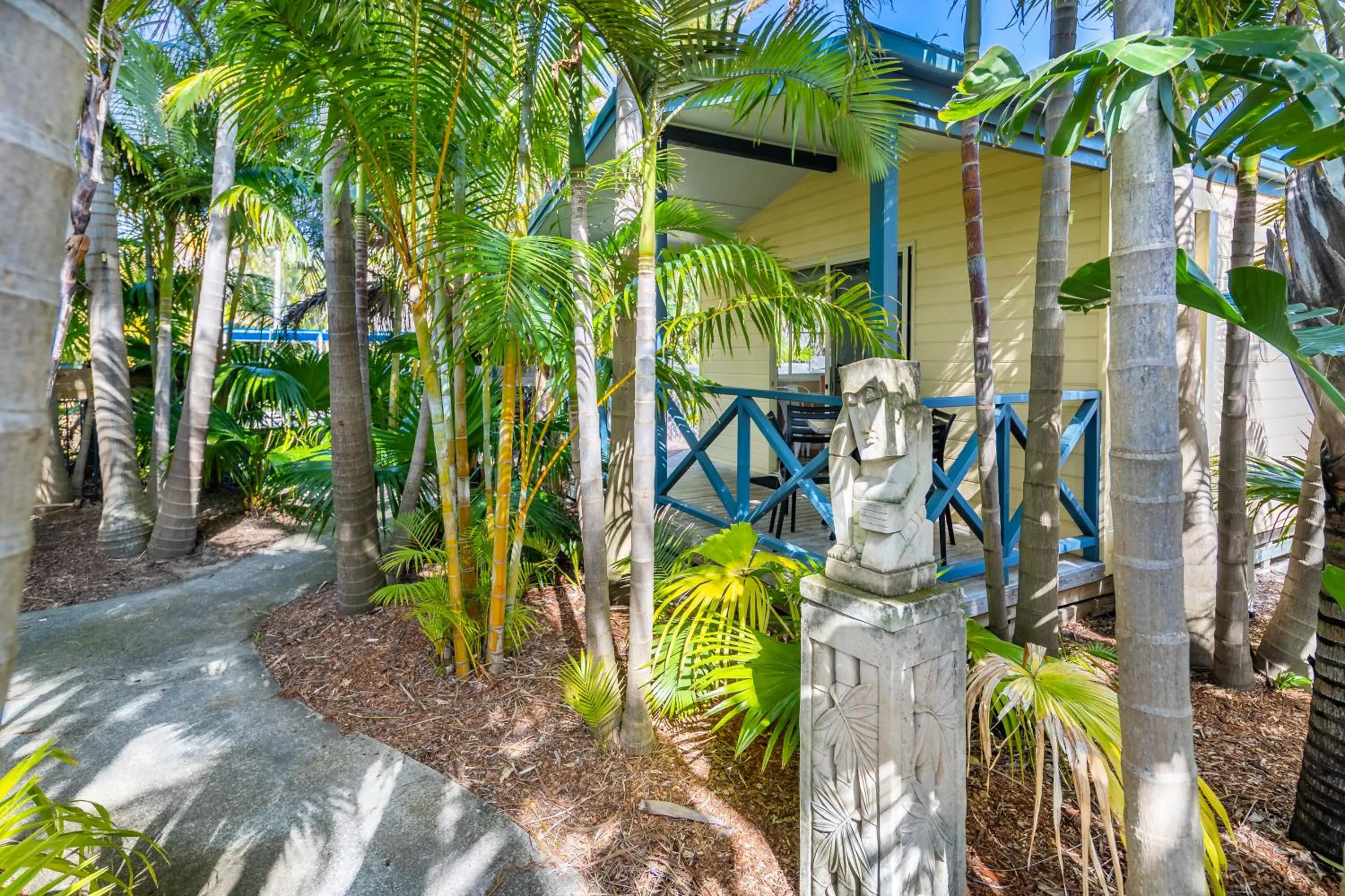 Patio in Ingenia Holidays Soldiers Point