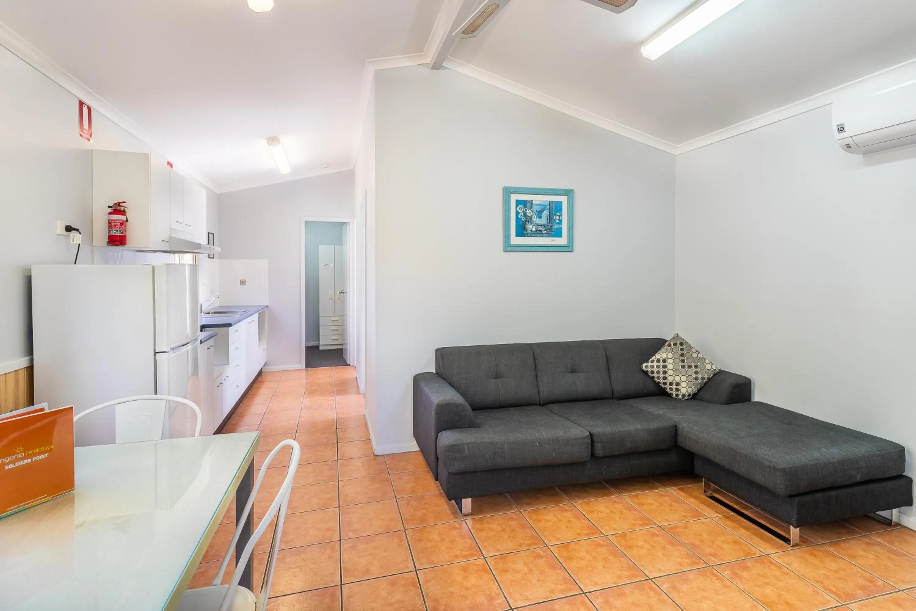 Living room in Ingenia Holidays Soldiers Point