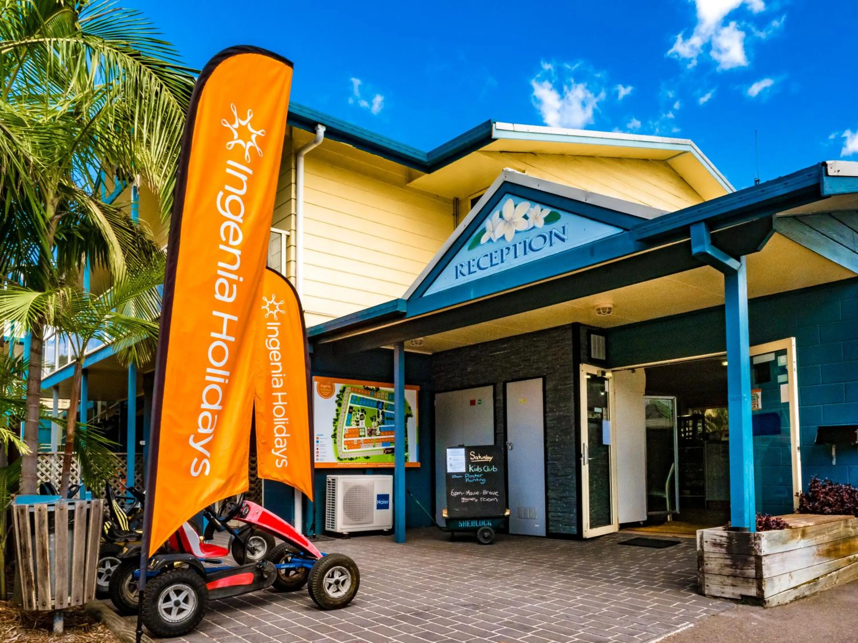 Facade/entrance in Ingenia Holidays Soldiers Point