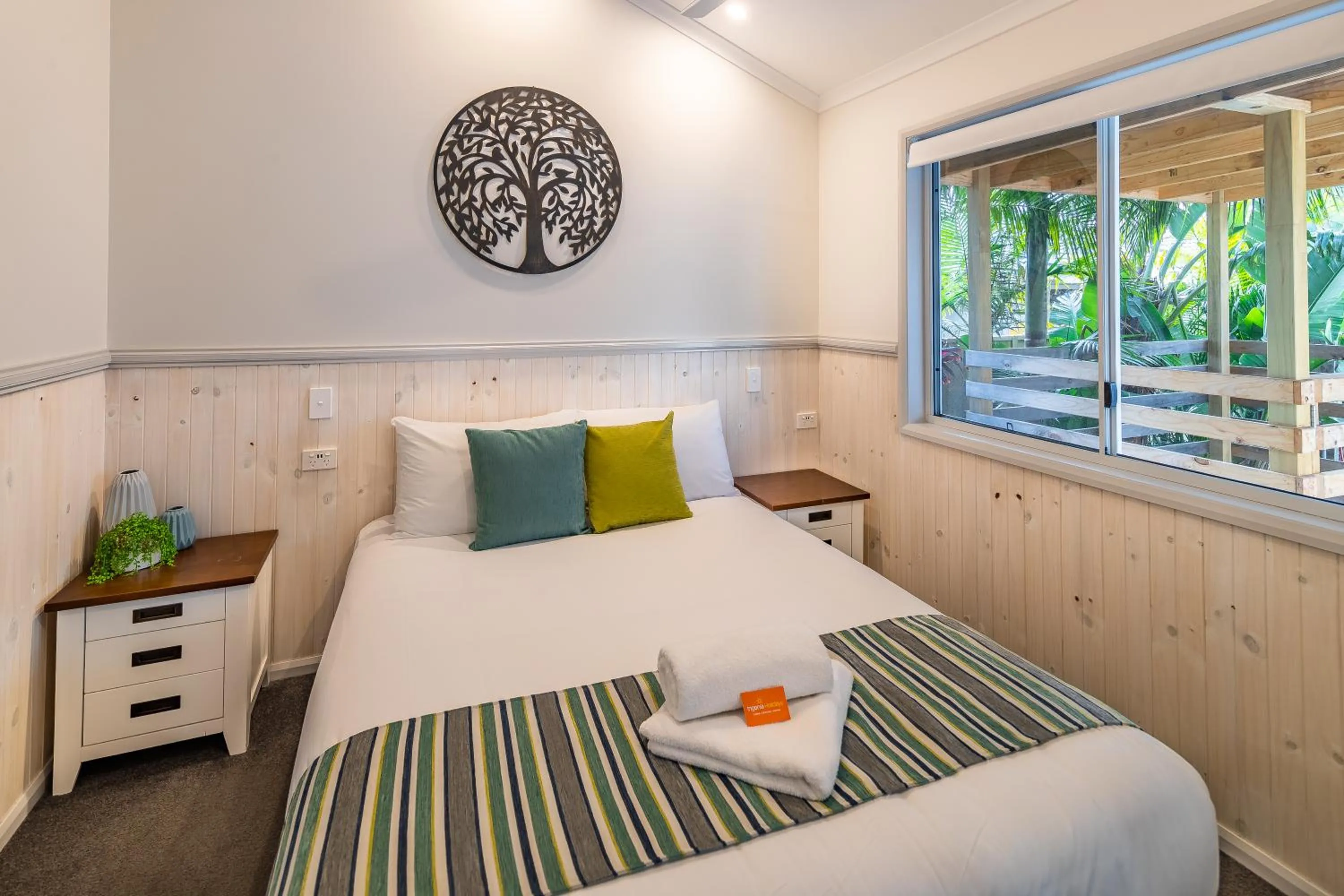 Bed in Ingenia Holidays Soldiers Point