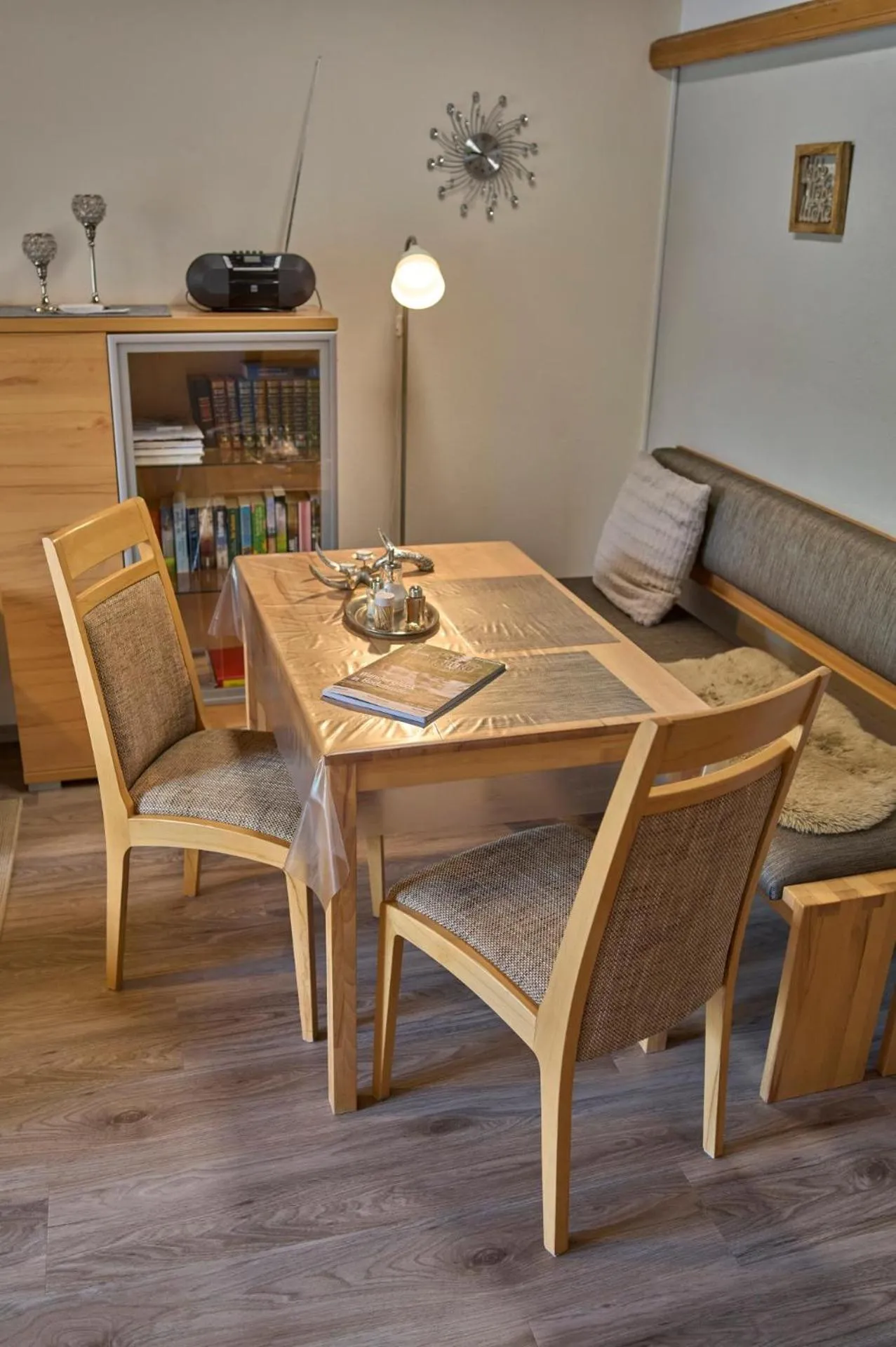 Dining area in Ferienhaus Isolde