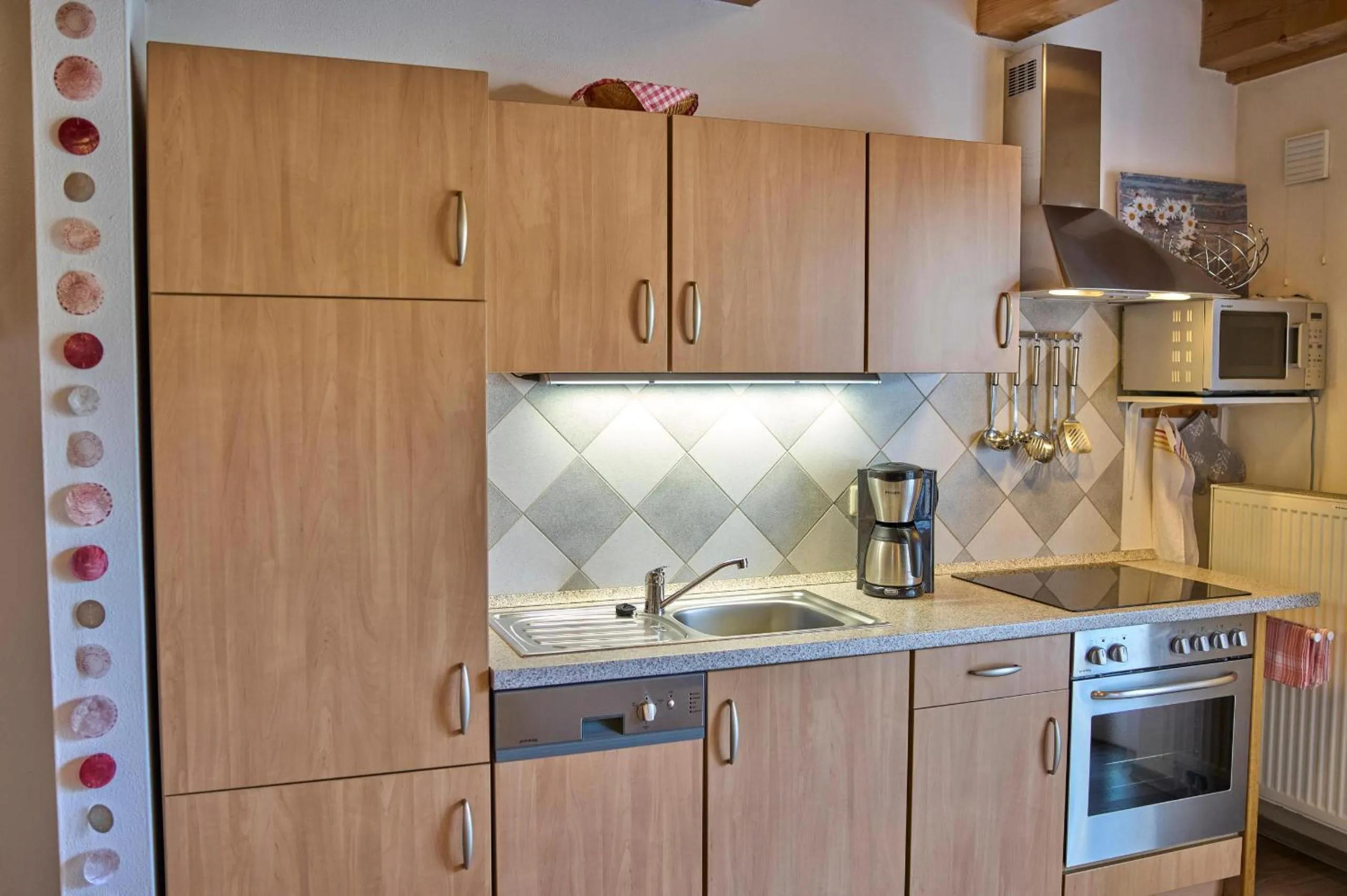 kitchen in Ferienhaus Isolde