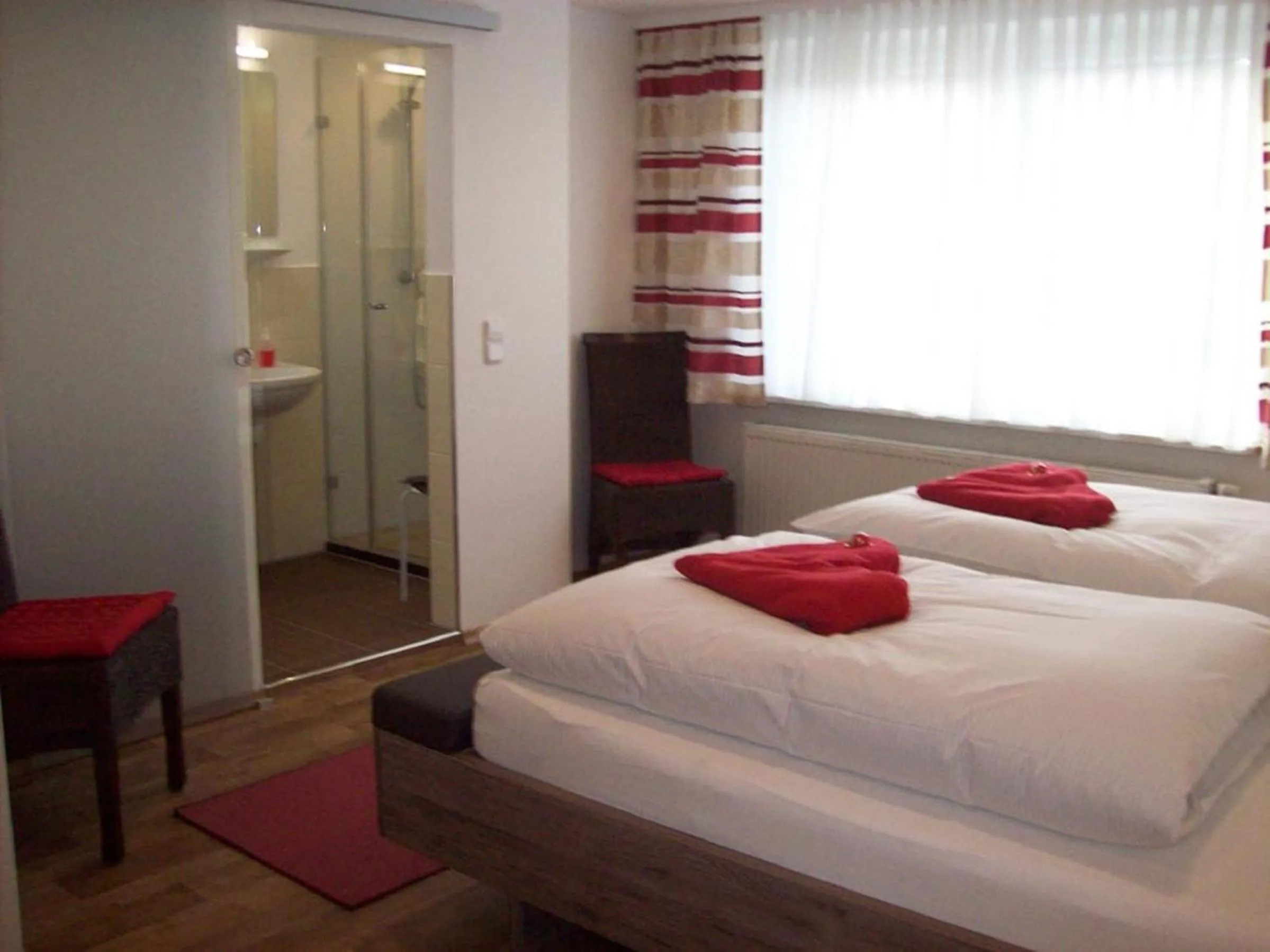 Bedroom, Bed in Ferienhaus Isolde