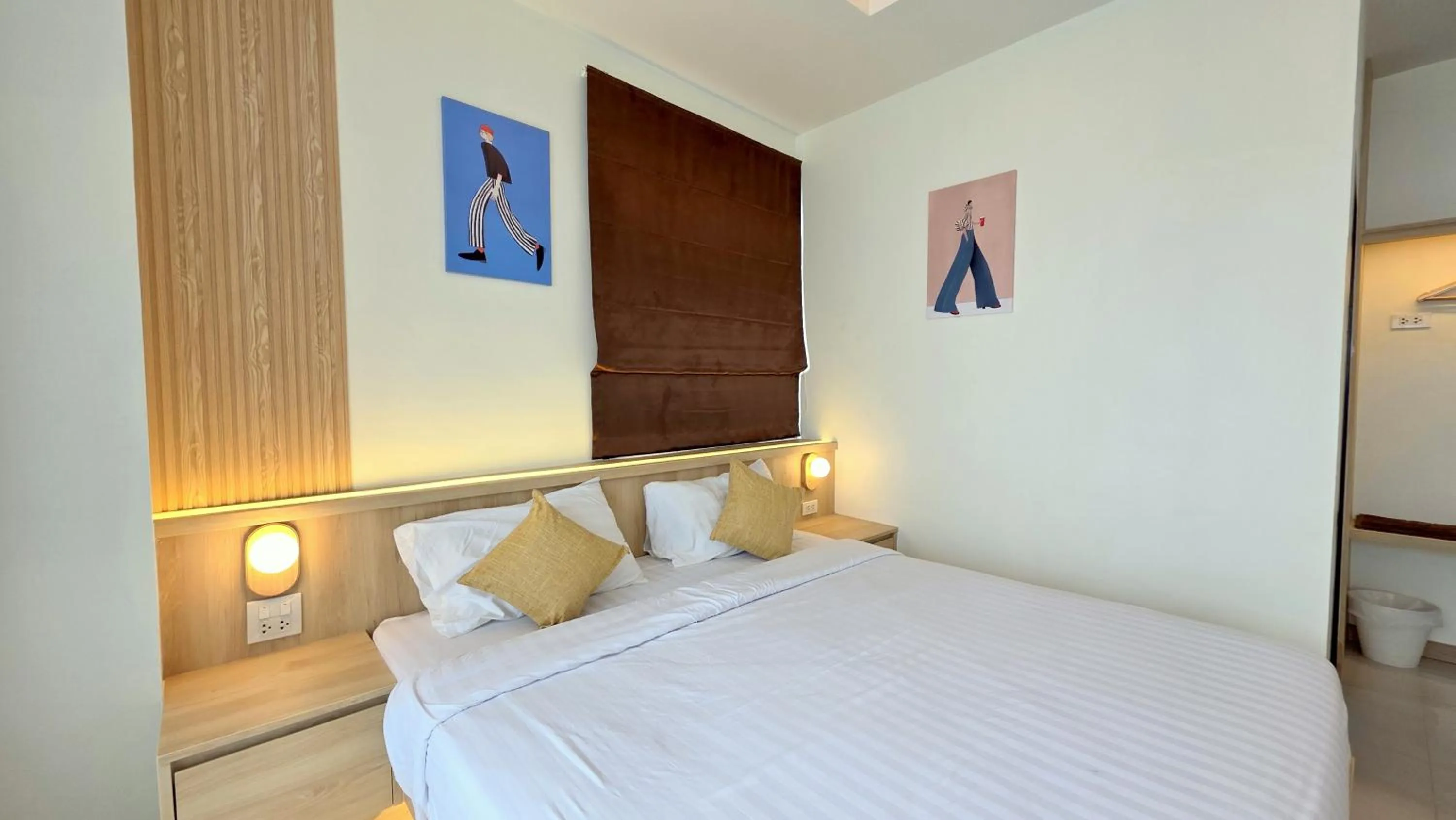 Bed in Samed Port View