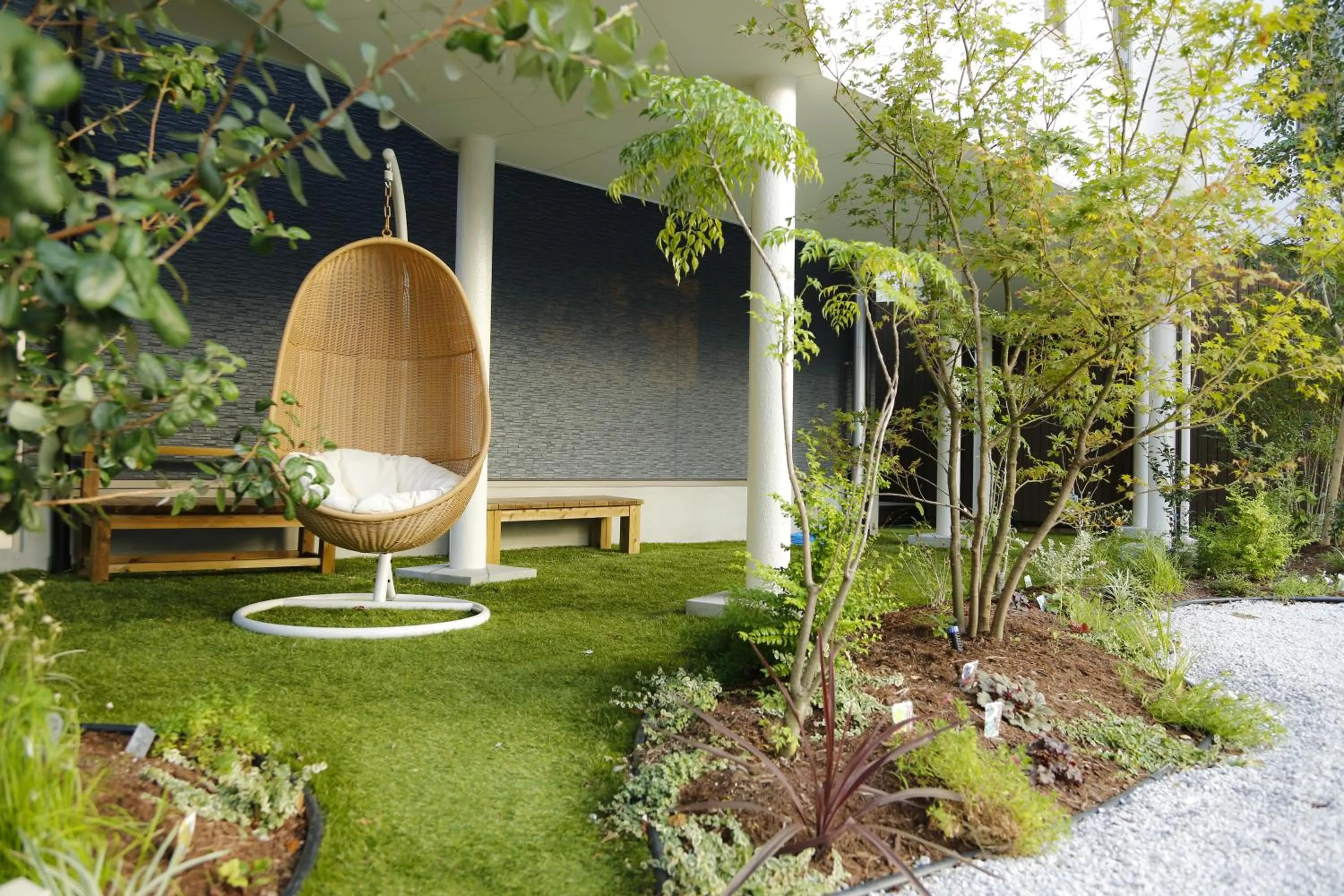 Garden in Hotel Sunshine Tokushima