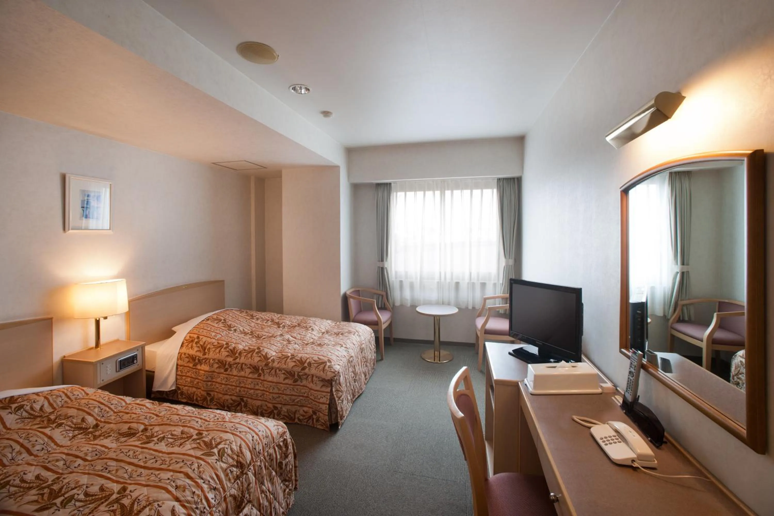 Photo of the whole room, Bed in Hotel Sunshine Tokushima