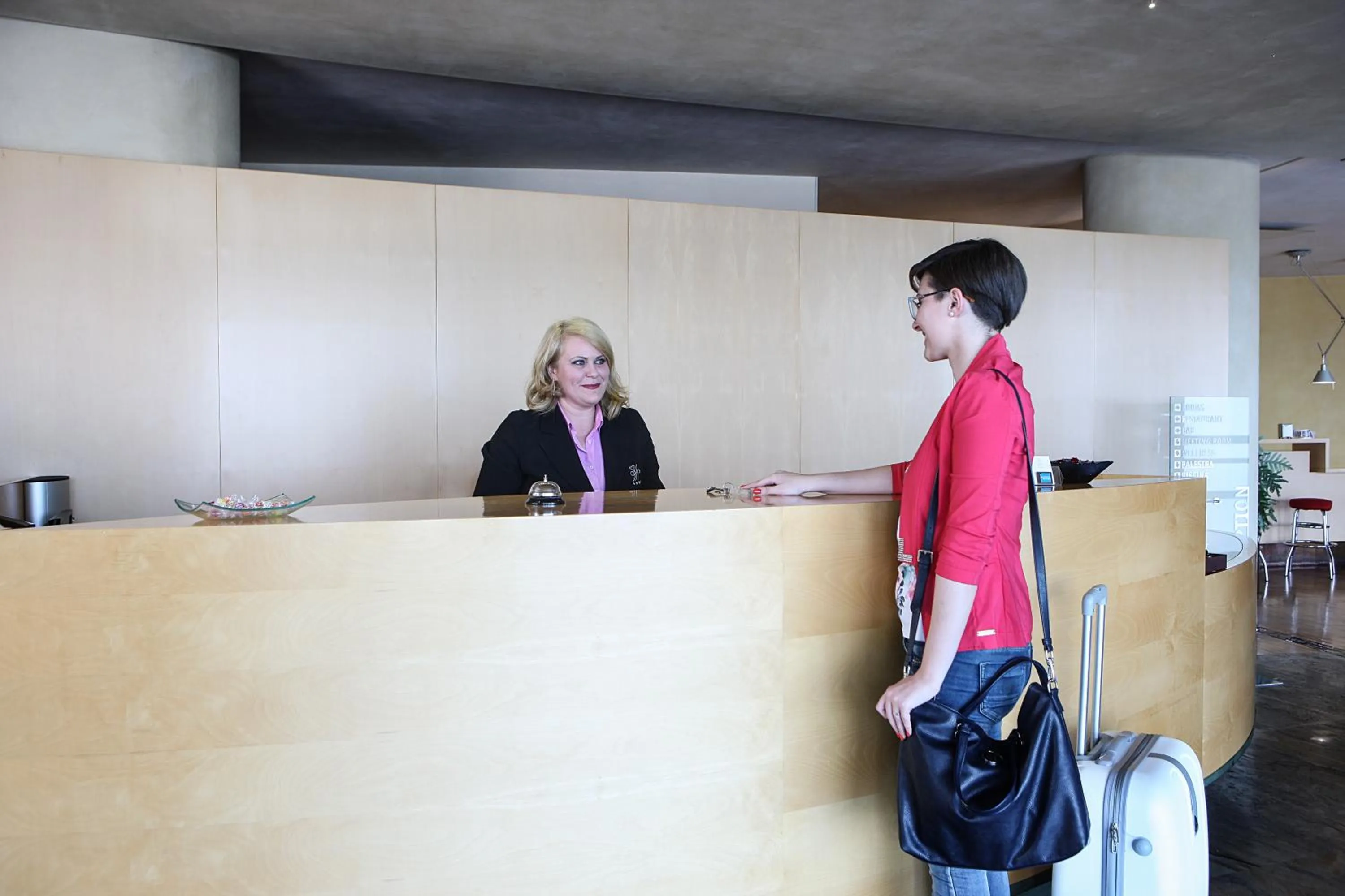 Lobby or reception in Grand Hotel Garden