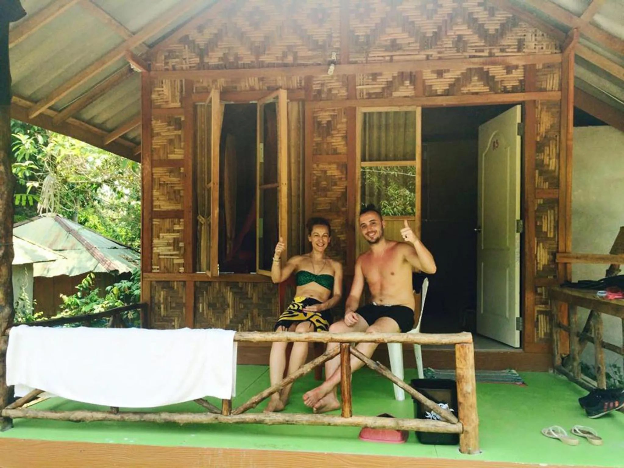 Bedroom in Koh Mook Garden Beach Resort