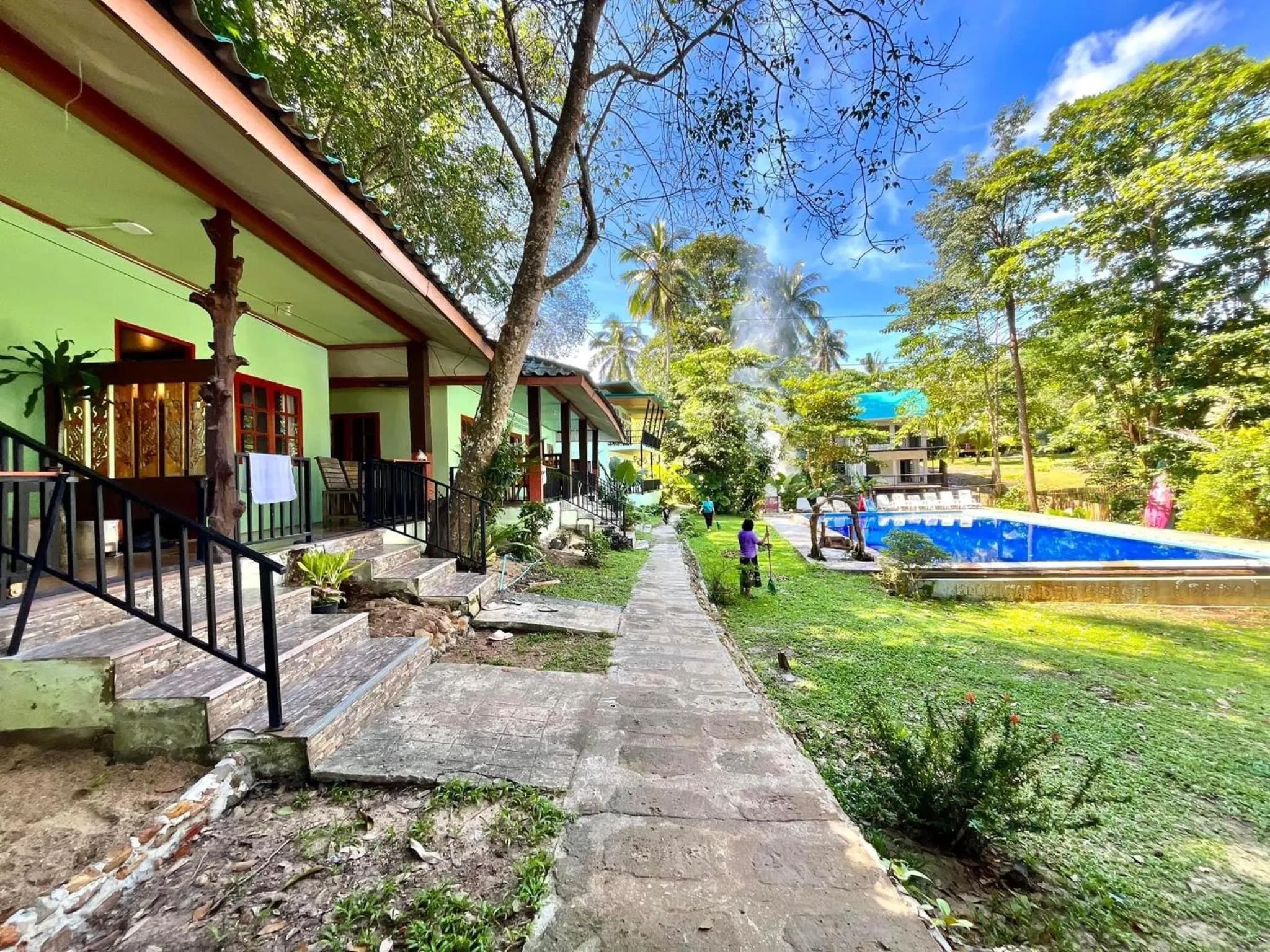 Property building in Koh Mook Garden Beach Resort