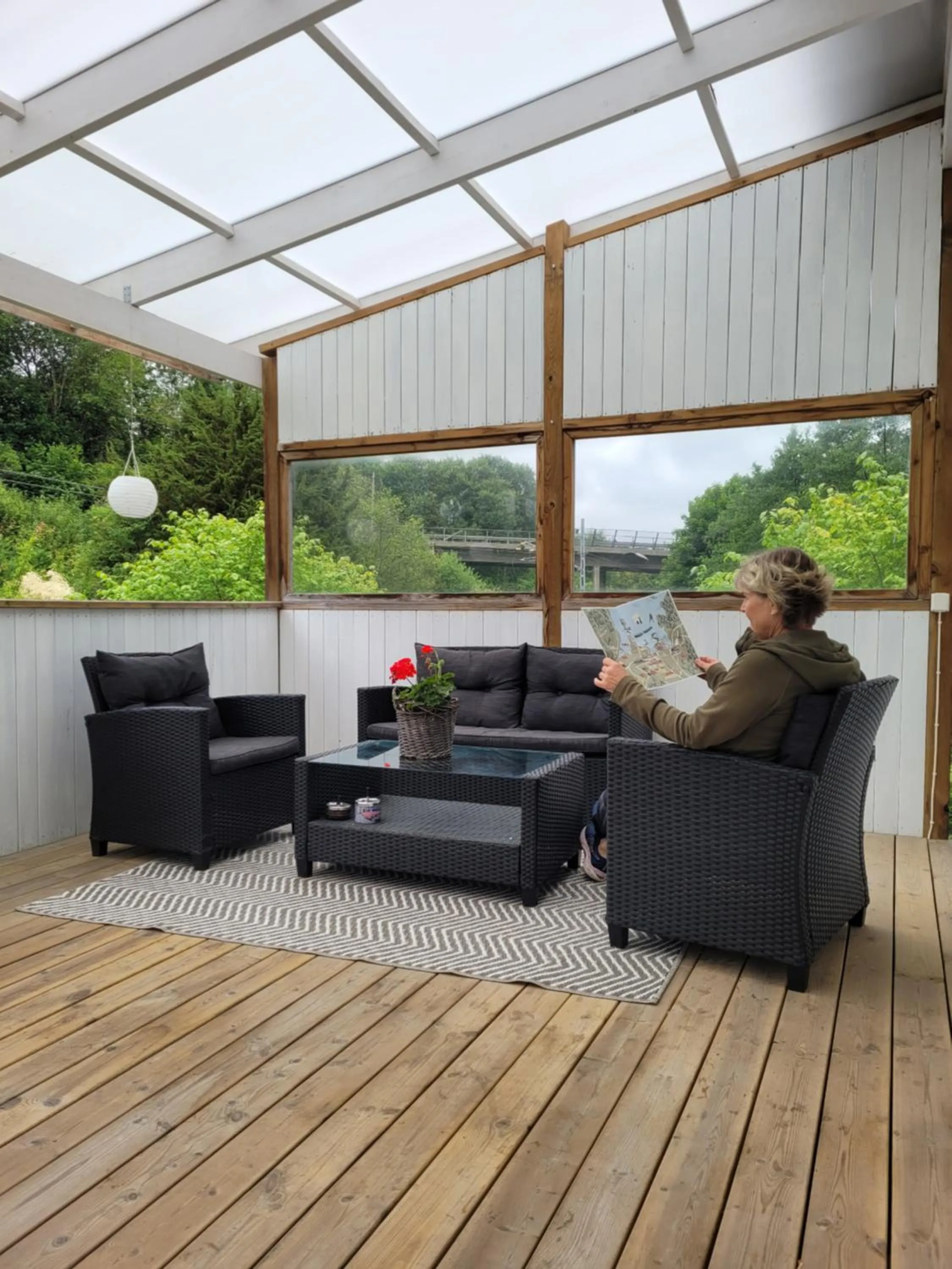 Patio in Landvetter BnB