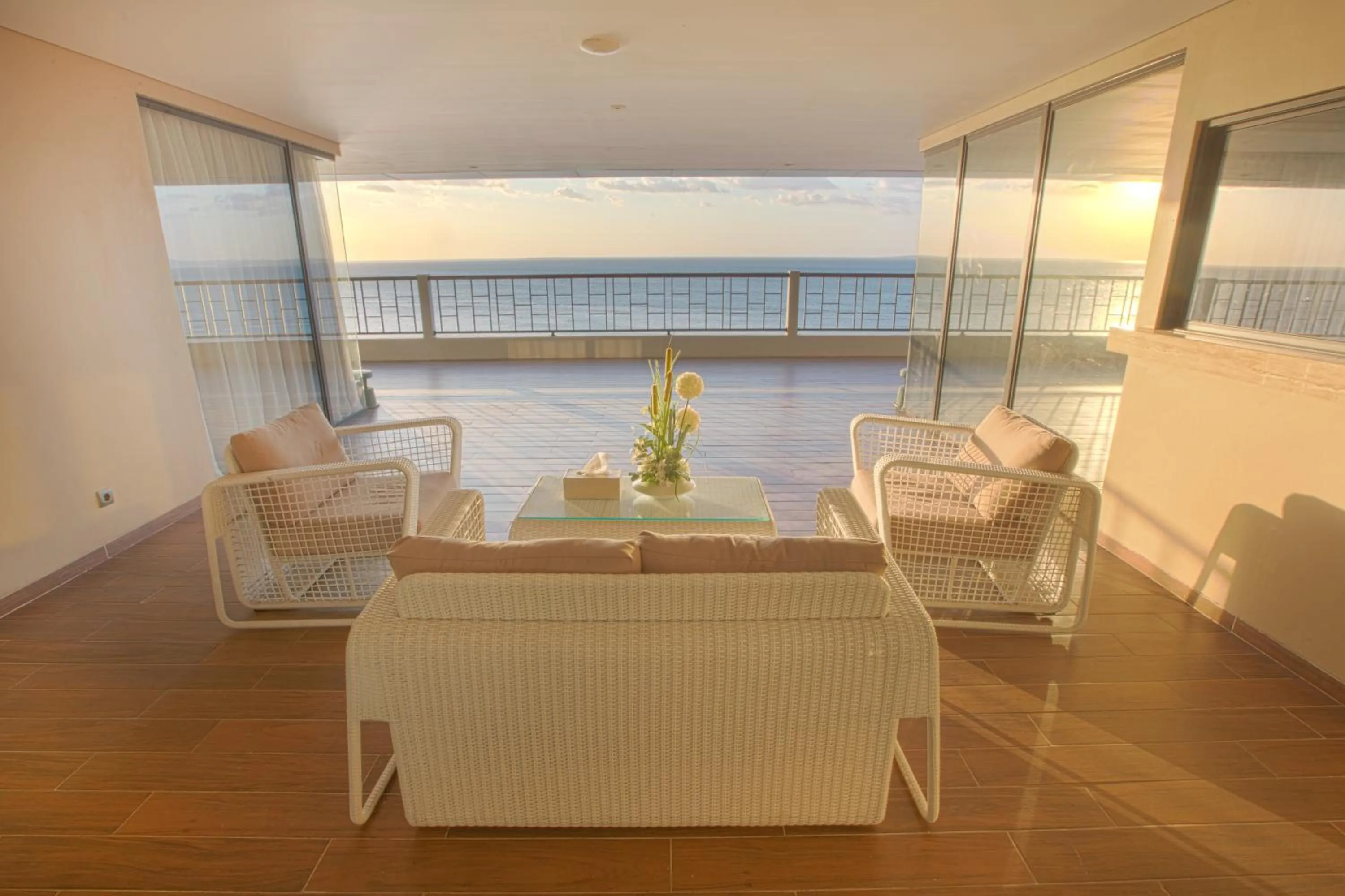 Seating area in Sotis Hotel Kupang