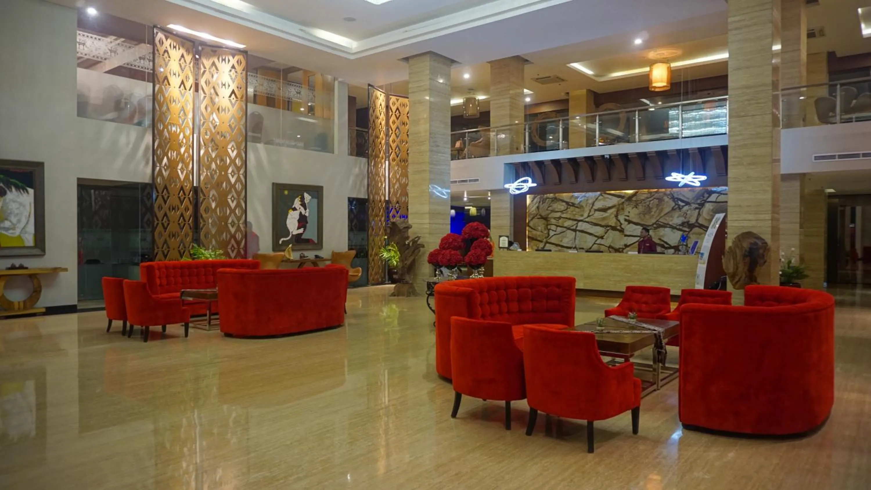 Lobby or reception in Sotis Hotel Kupang