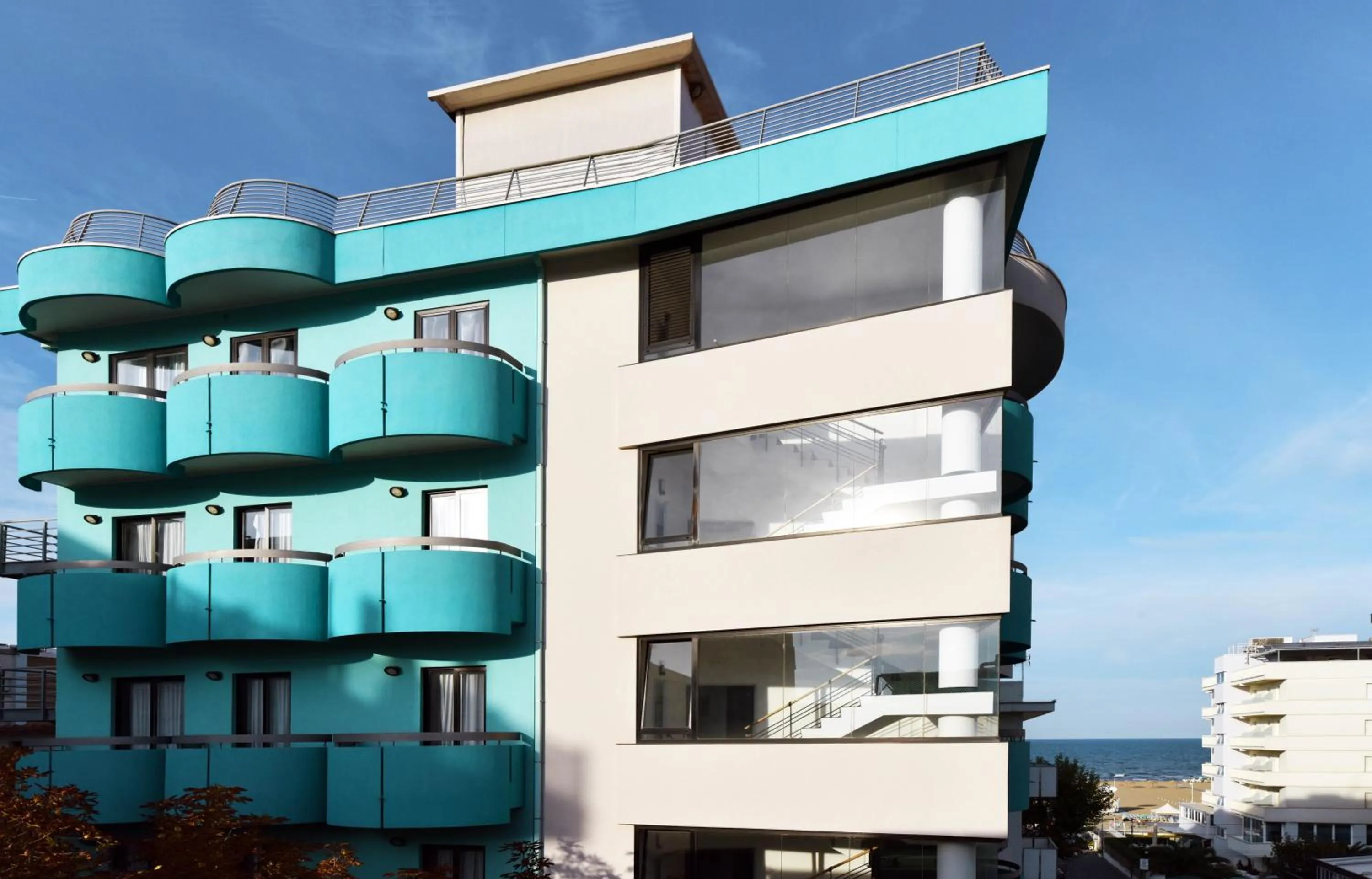 Property building in Hotel Ali d'Oro