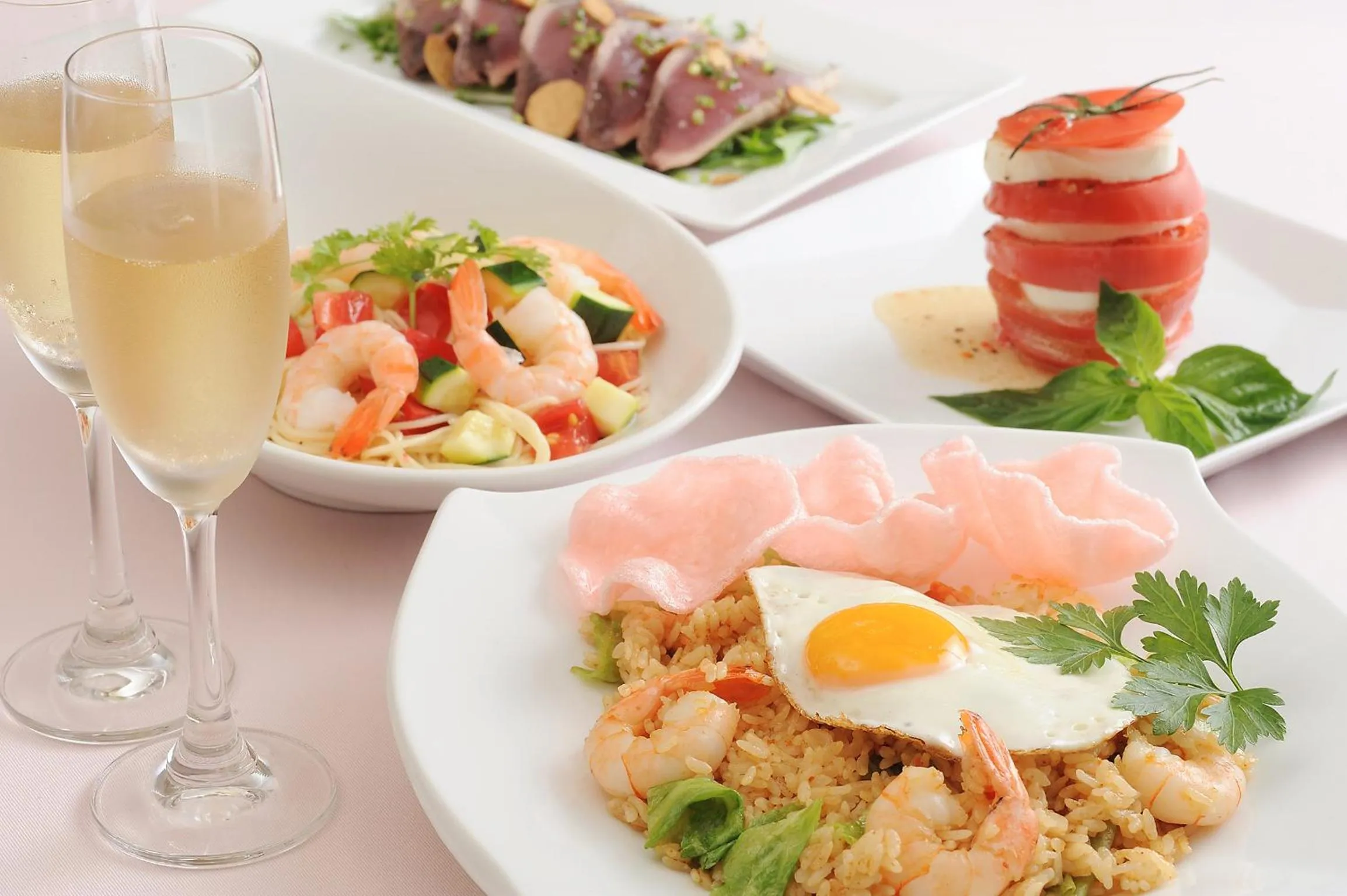 Food close-up in HOTEL SEEN - OCEAN TERRACE - (Adult Only)