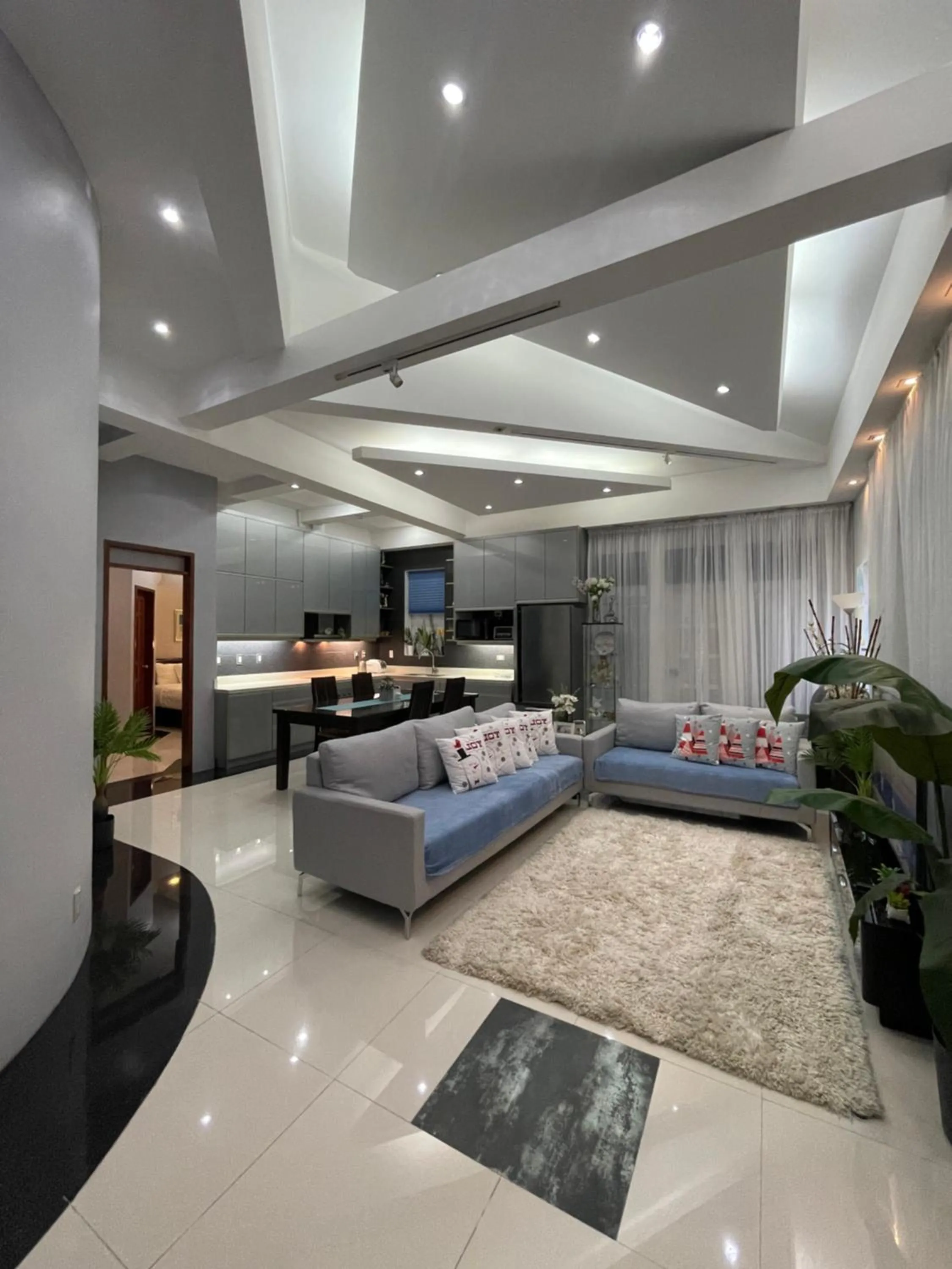 Communal lounge/ TV room in Anavada Suites - Davao City