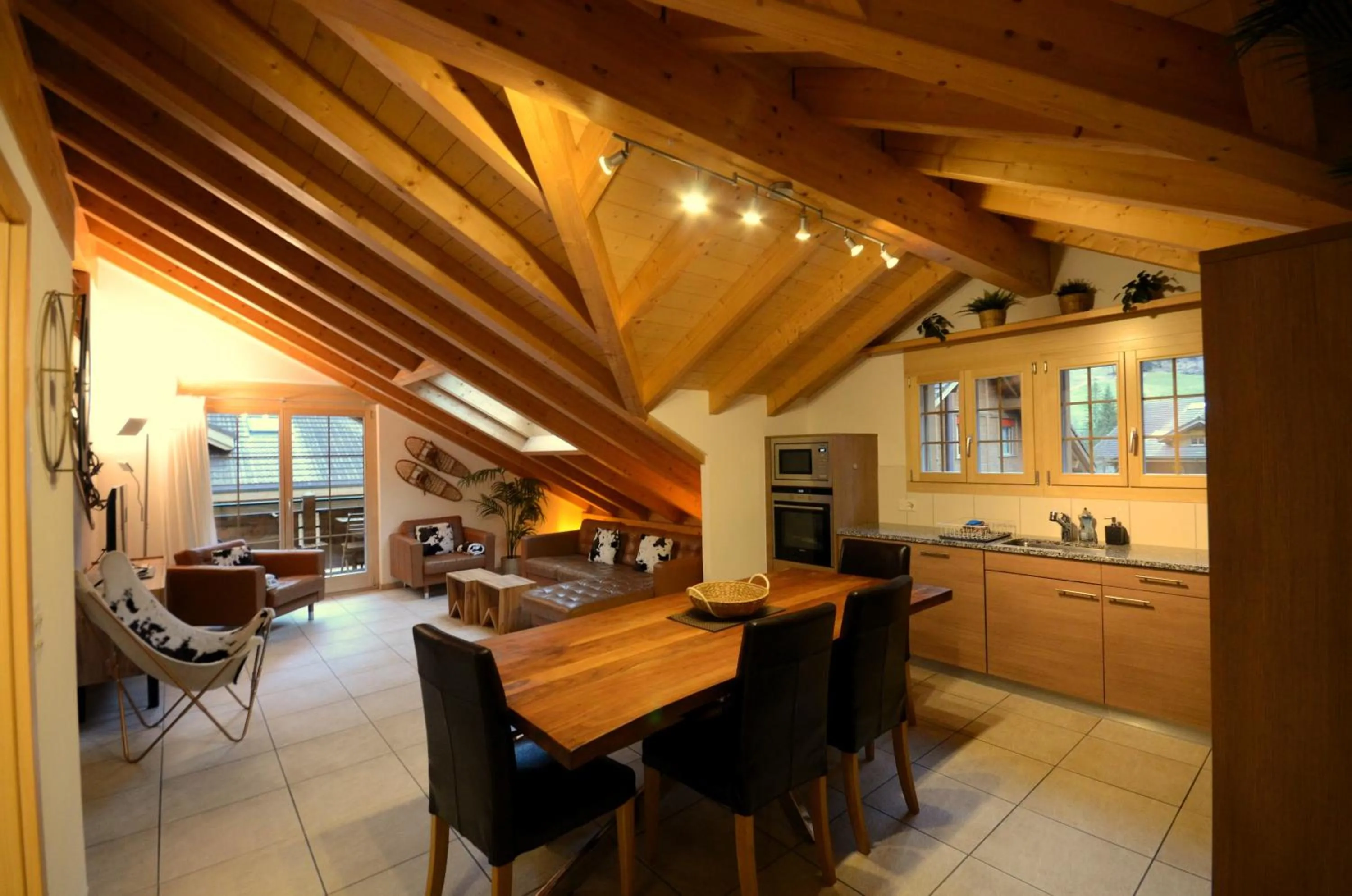 Kitchen or kitchenette in Luxury Penthouse Apartment