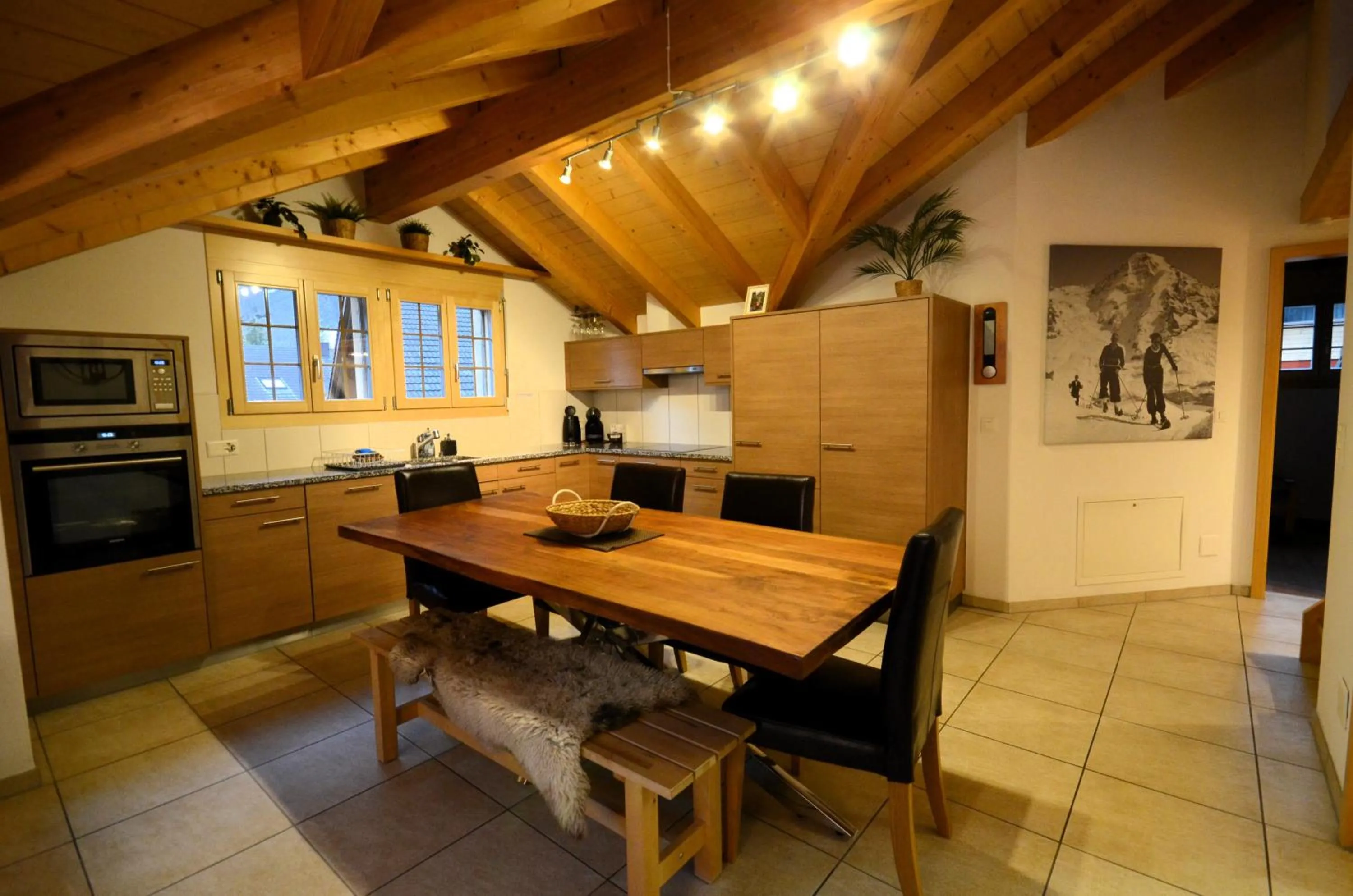 Kitchen or kitchenette in Luxury Penthouse Apartment