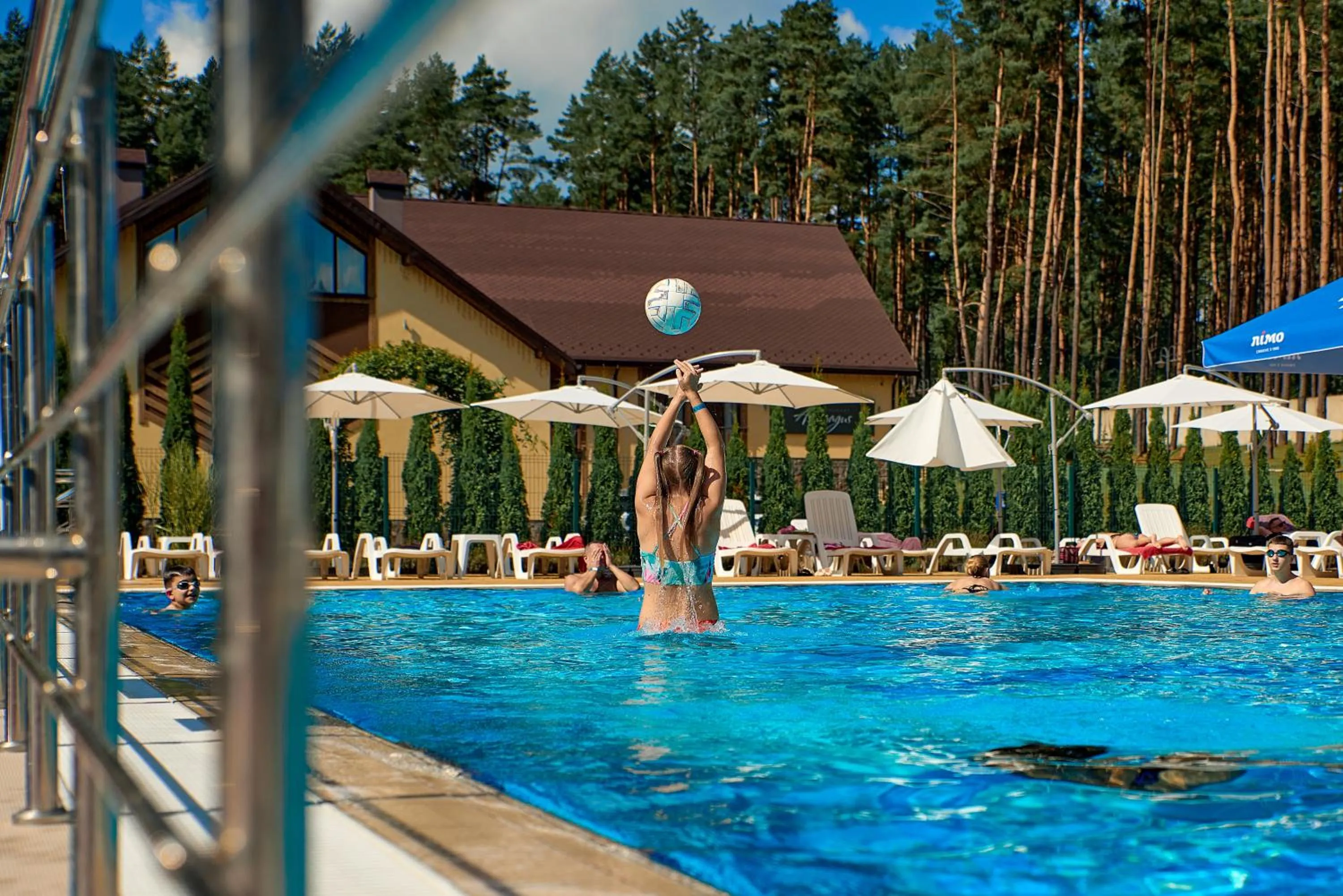 Swimming pool in Kryve Ozero