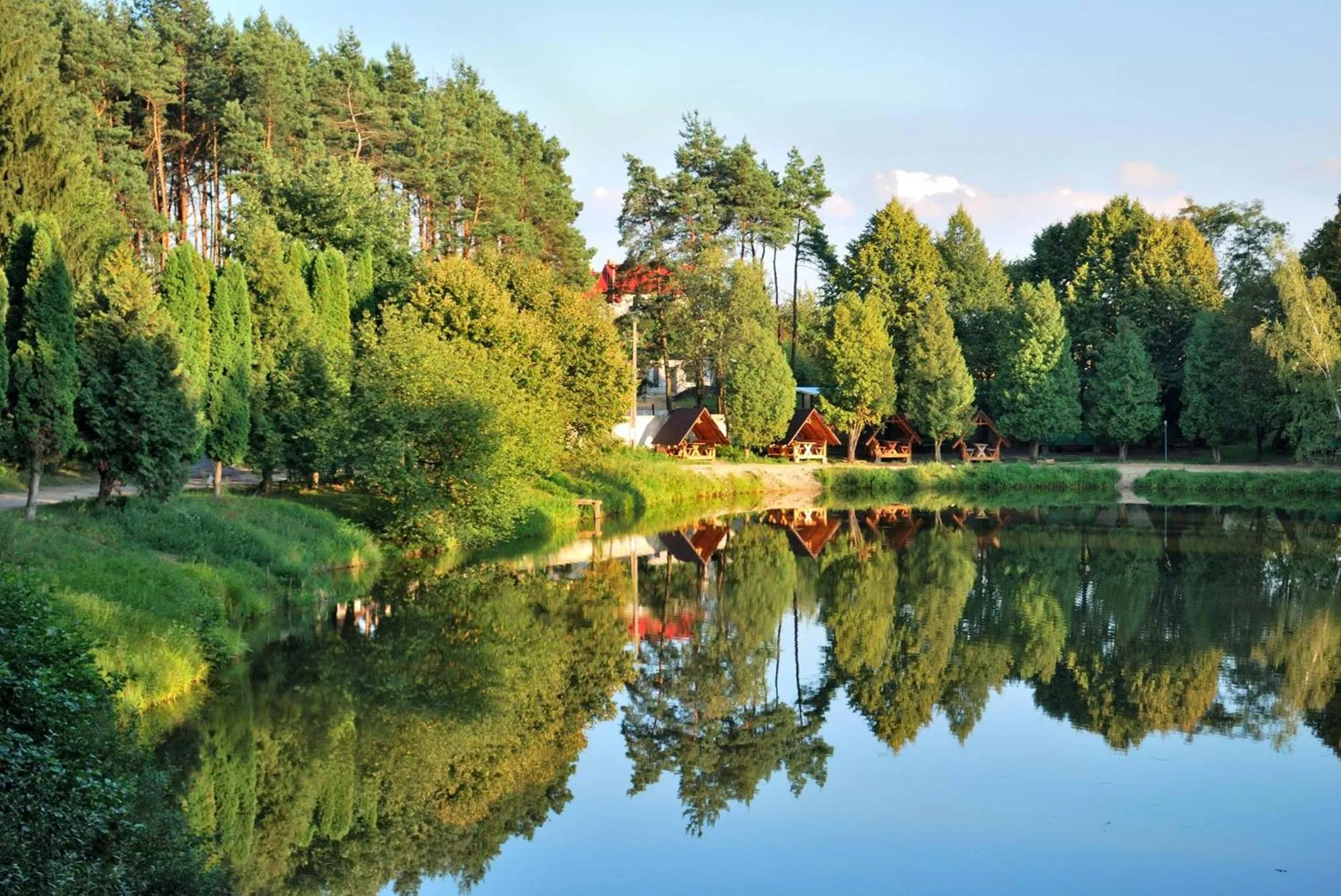 Seating area in Kryve Ozero