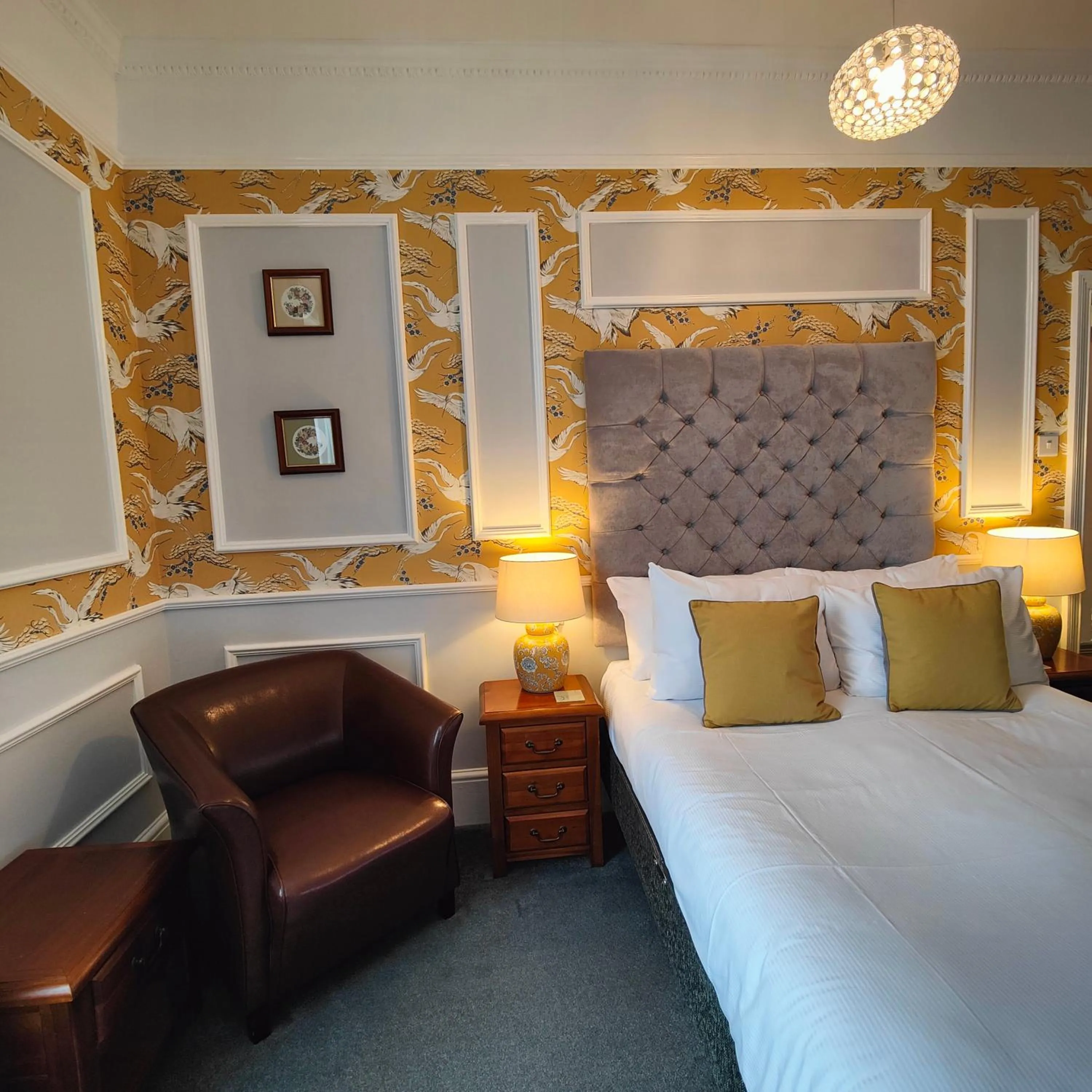 Bed in The Corner House