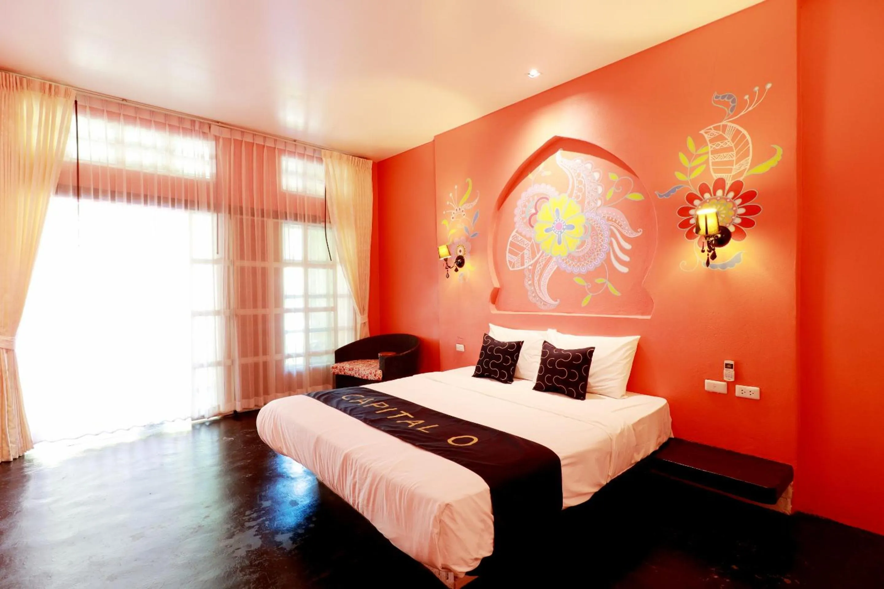 Bedroom, Bed in Capital O 469 At Nata Chiangmai Chic View