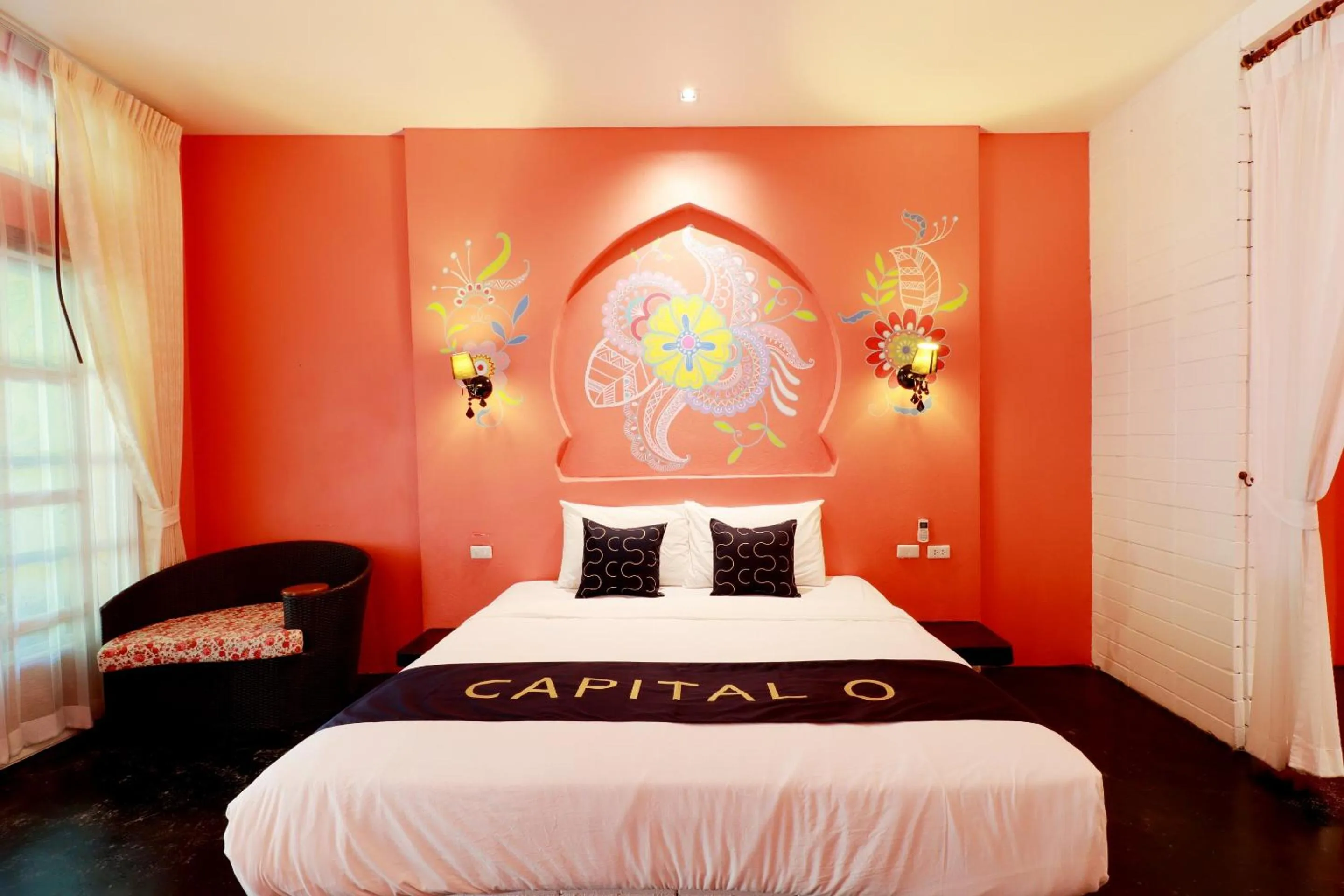 Bedroom, Bed in Capital O 469 At Nata Chiangmai Chic View