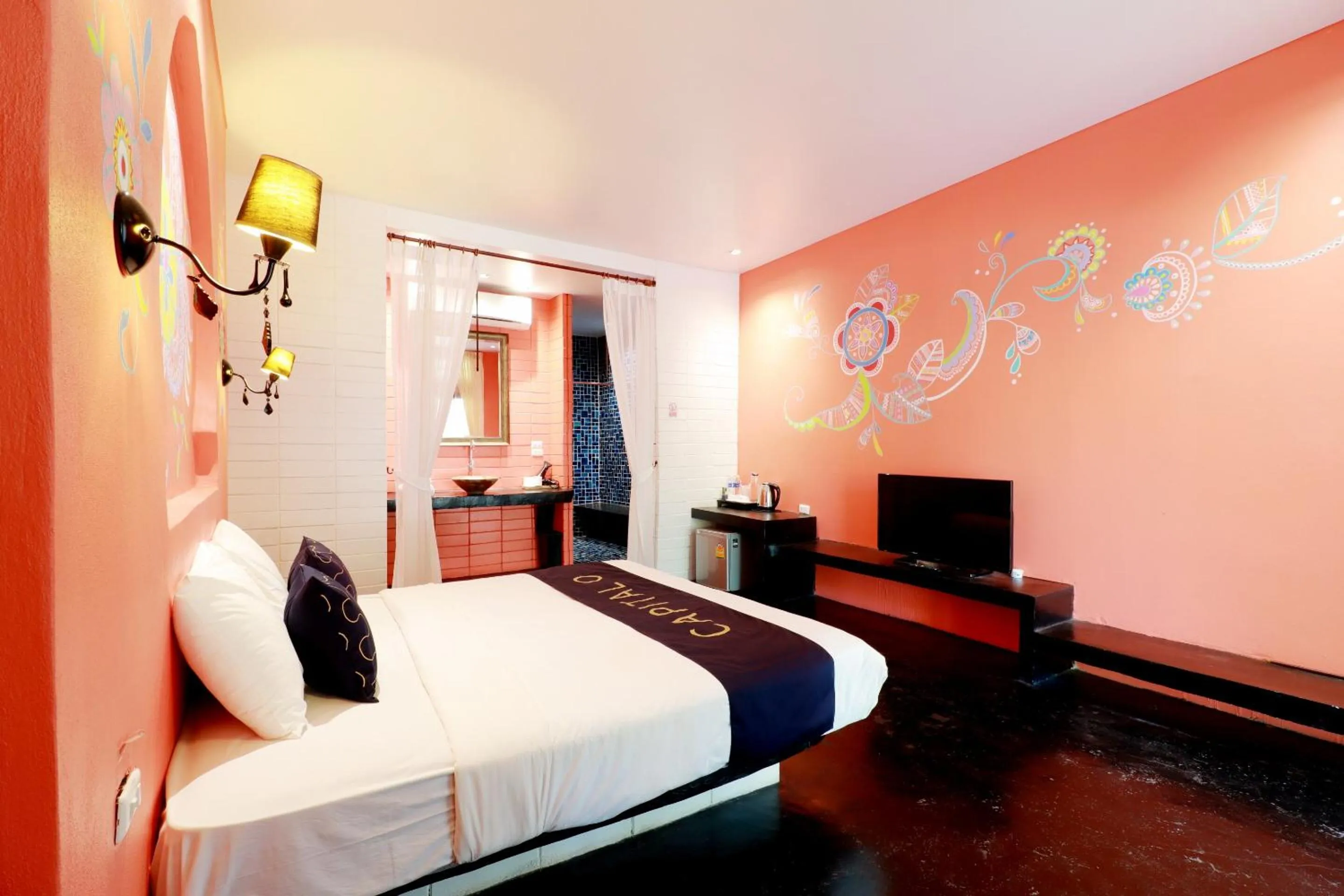 Bedroom, Bed in Capital O 469 At Nata Chiangmai Chic View