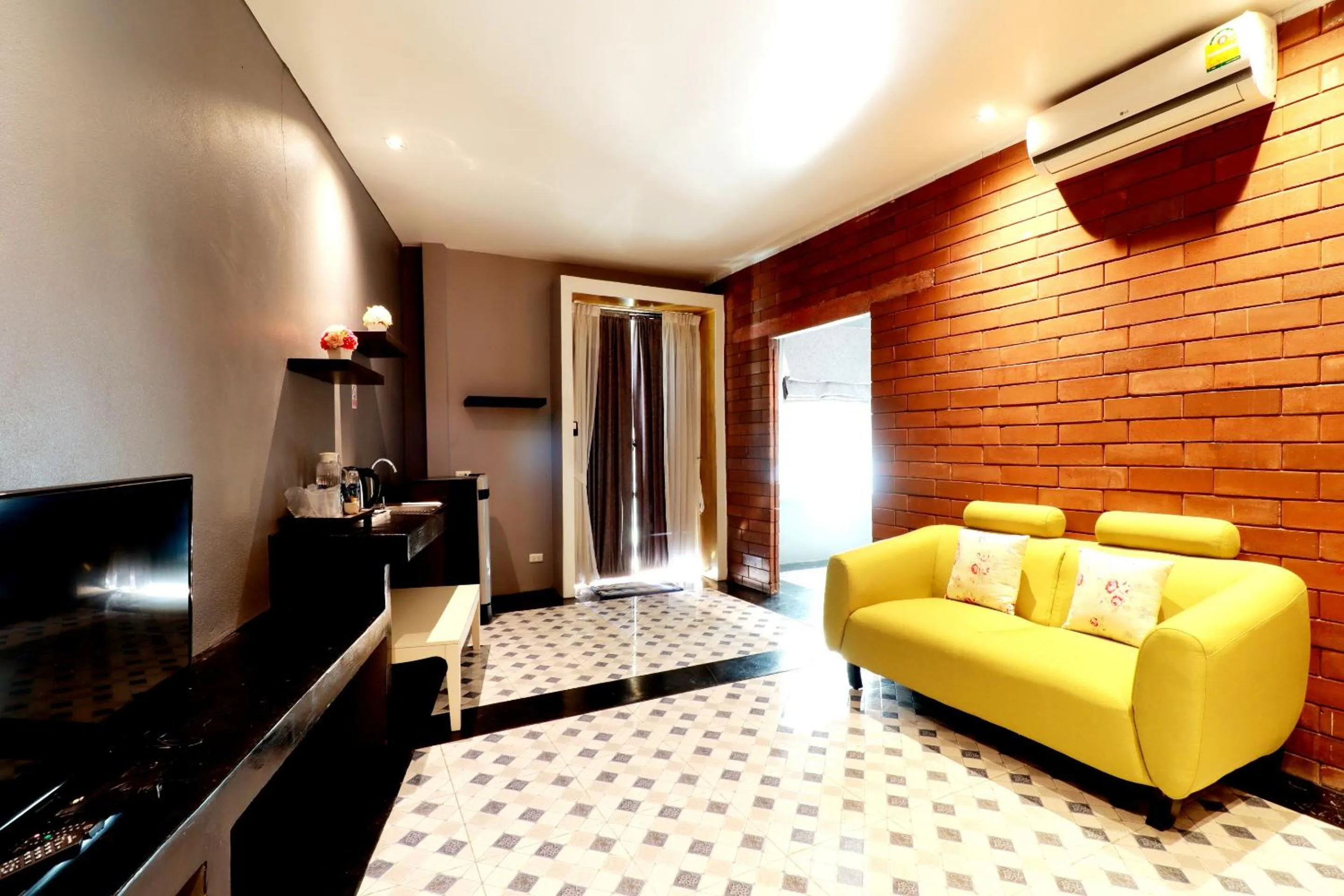 Living room in Capital O 469 At Nata Chiangmai Chic View