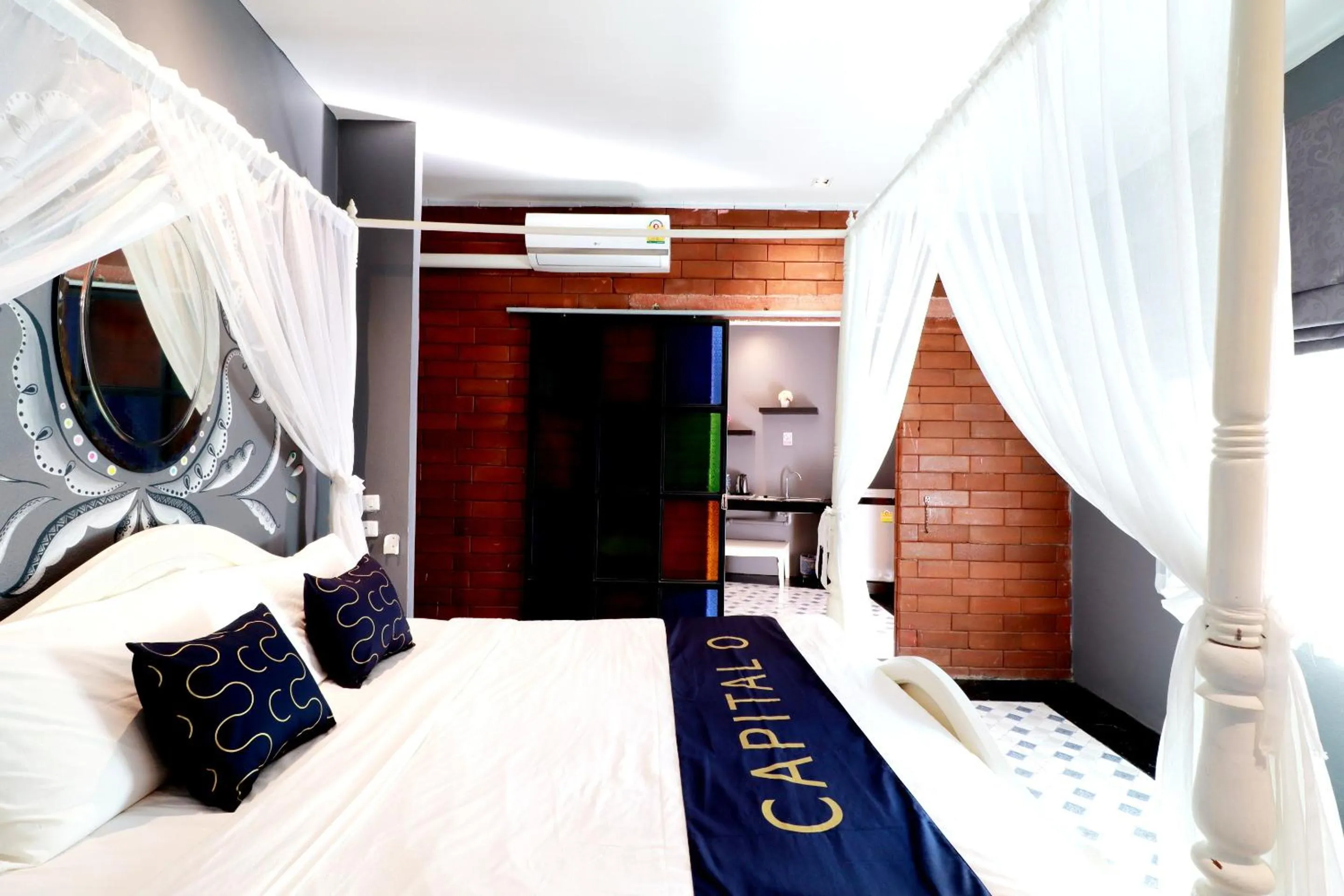 Bedroom, Bed in Capital O 469 At Nata Chiangmai Chic View
