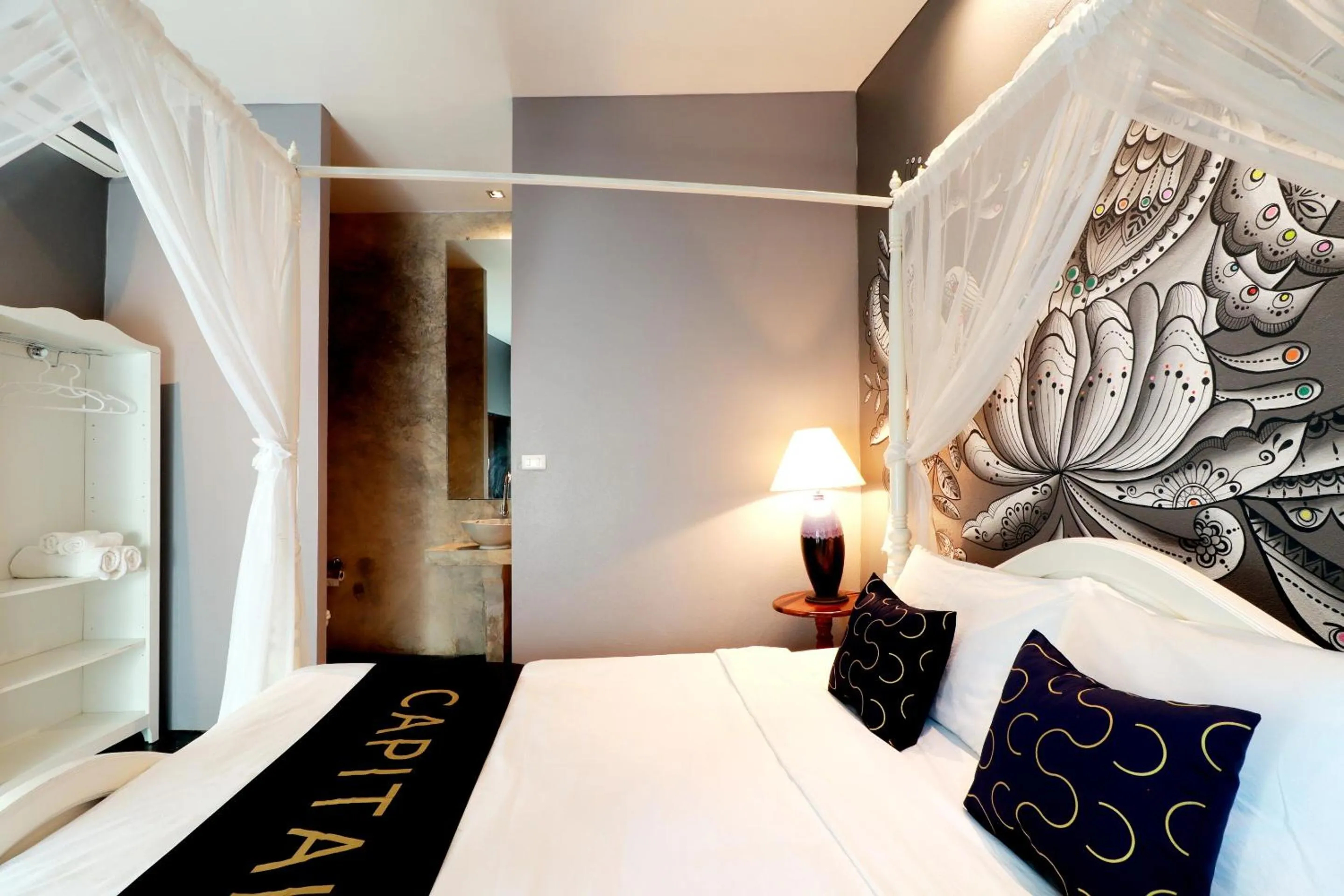 Bedroom, Bed in Capital O 469 At Nata Chiangmai Chic View