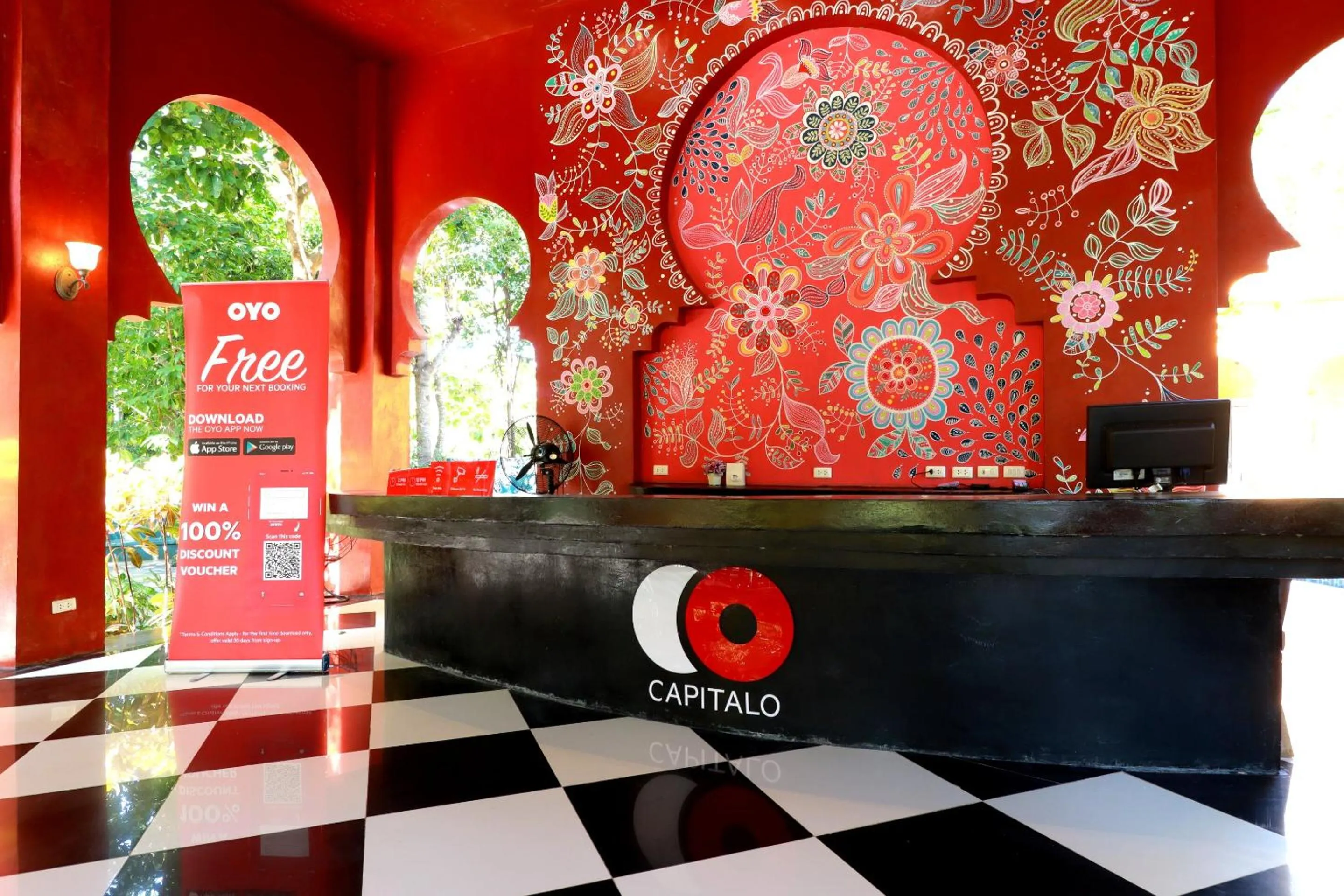 Lobby or reception in Capital O 469 At Nata Chiangmai Chic View