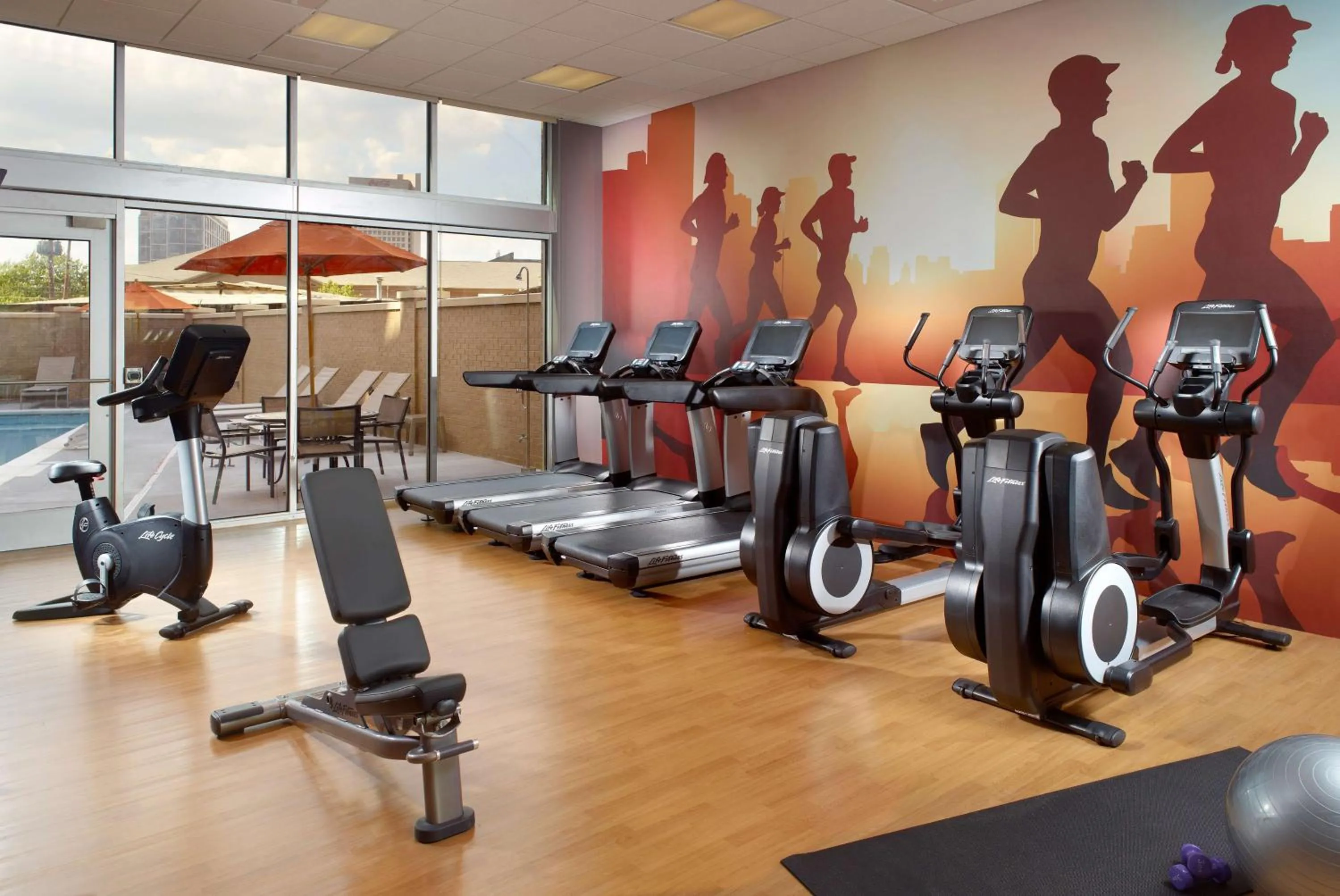 Fitness centre/facilities in Hyatt House Atlanta Downtown