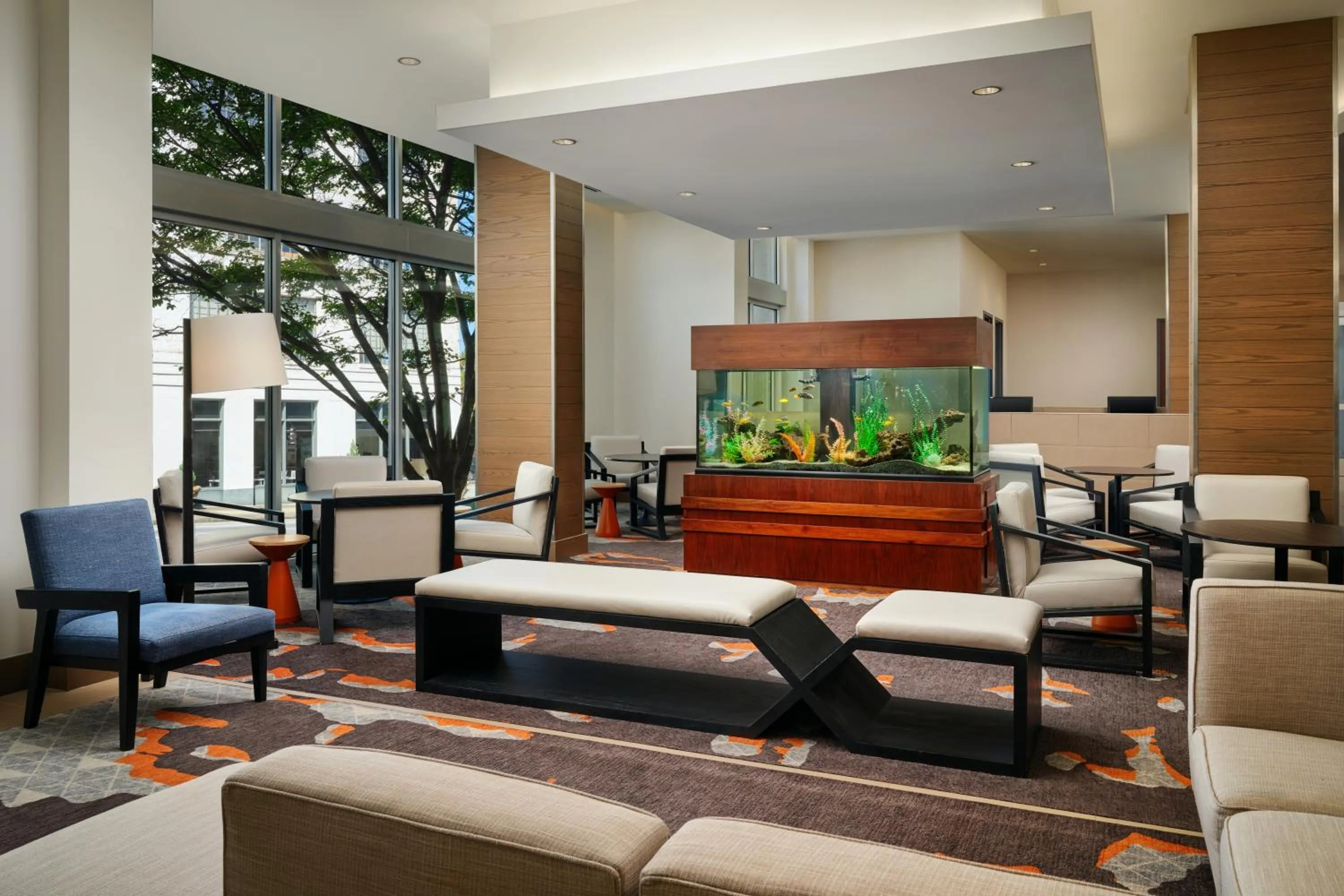 Lobby or reception in Hyatt House Atlanta Downtown