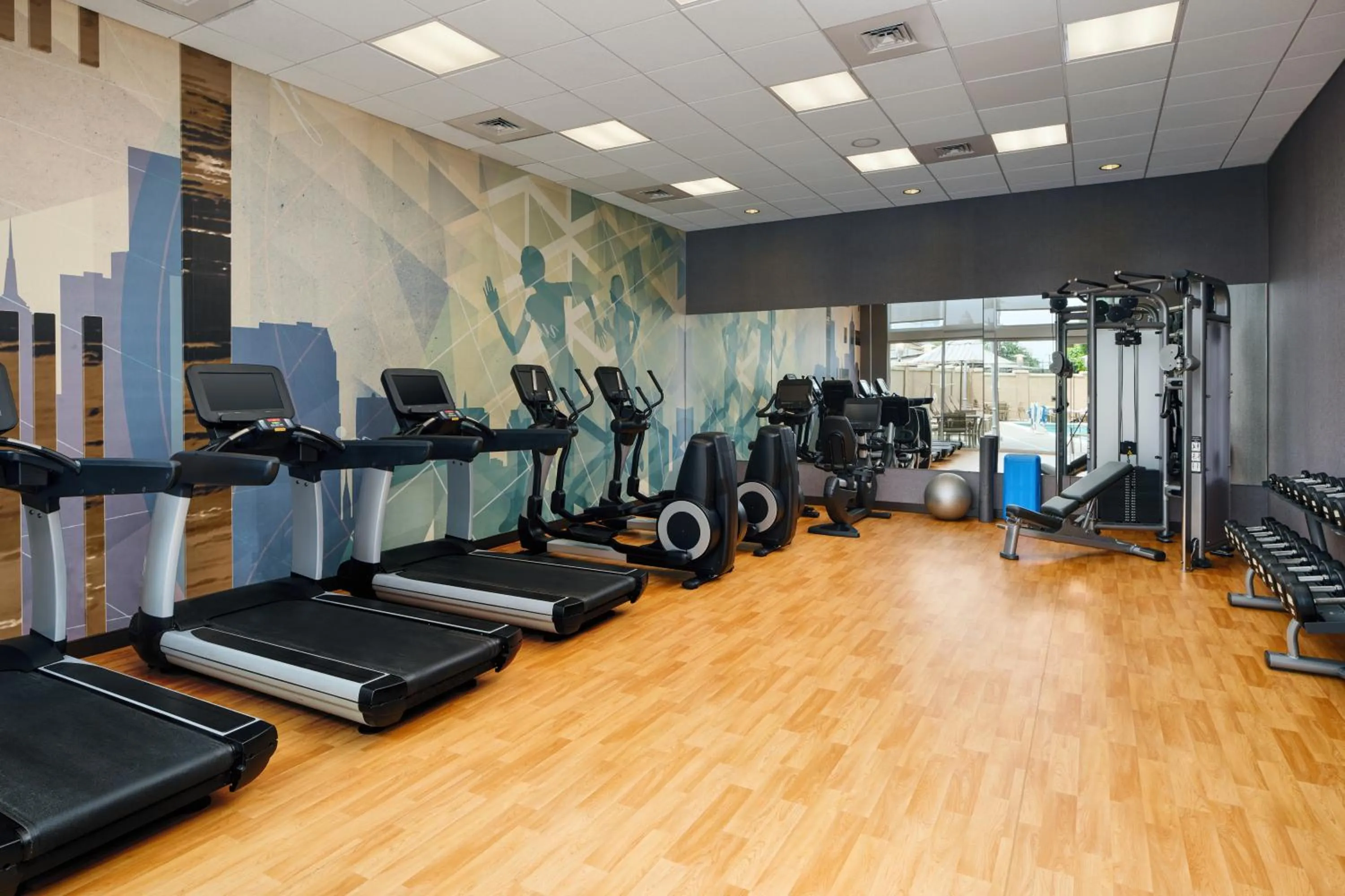 Fitness centre/facilities in Hyatt House Atlanta Downtown