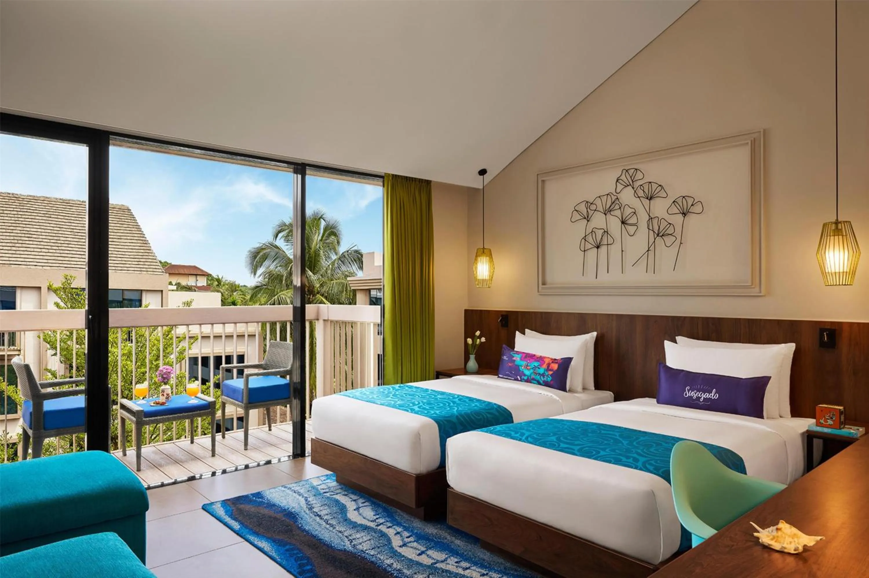 Bedroom, Bed in Hyatt Centric Candolim Goa