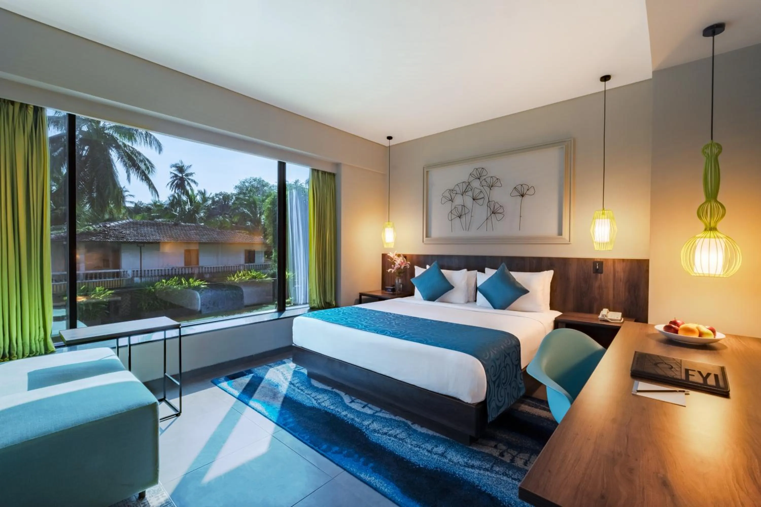 Bed in Hyatt Centric Candolim Goa