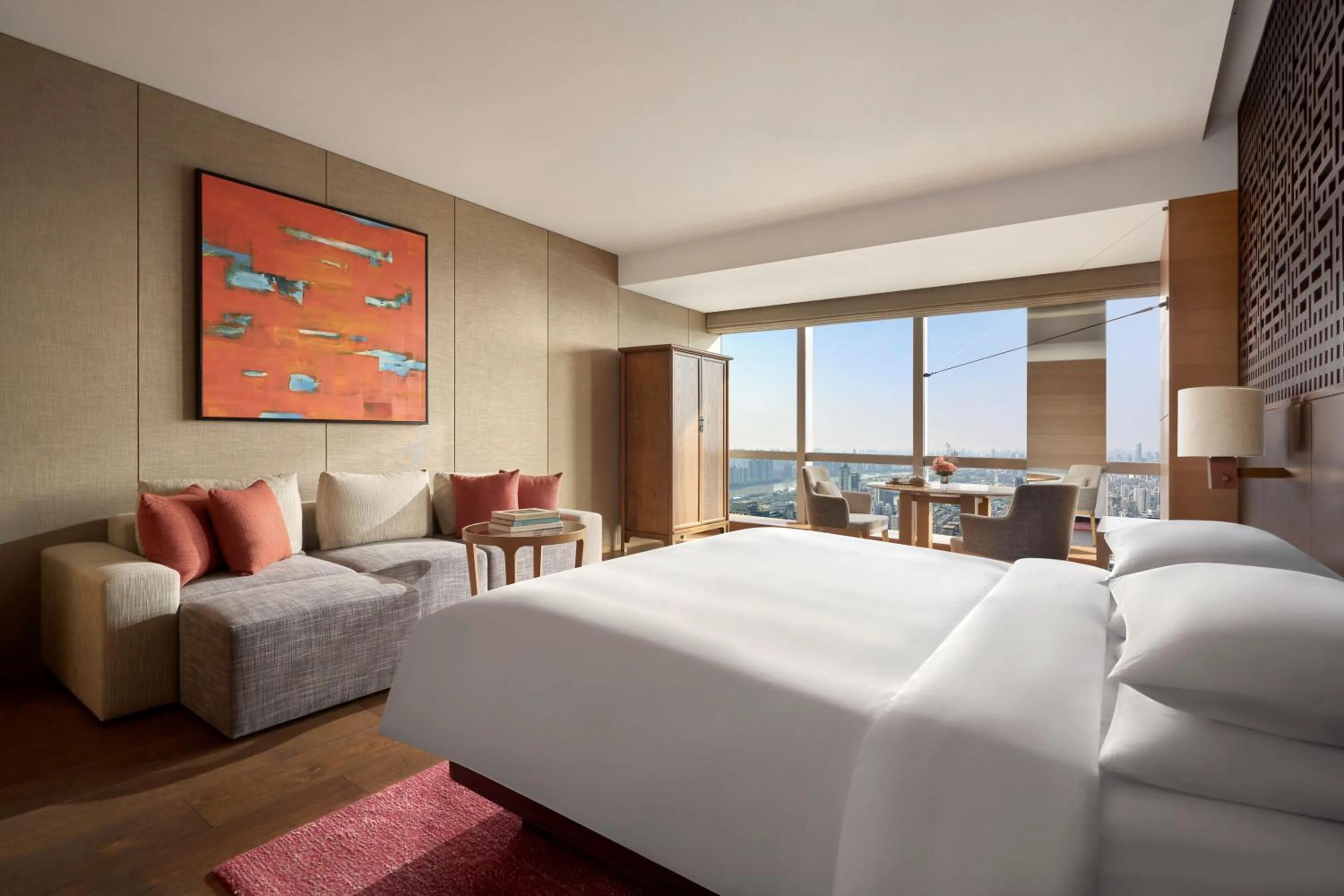 Photo of the whole room, Bed in Park Hyatt Guangzhou