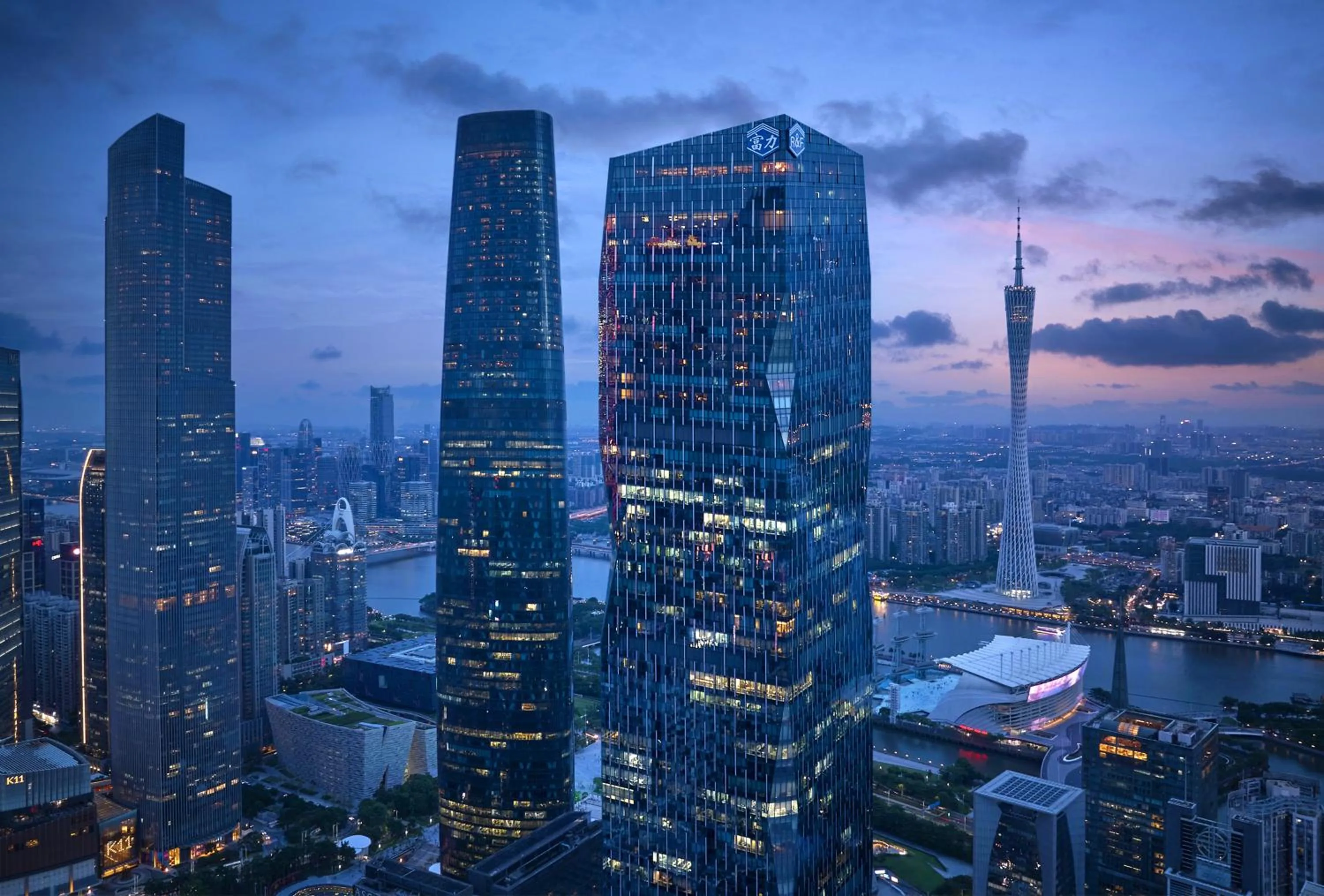 Property building in Park Hyatt Guangzhou