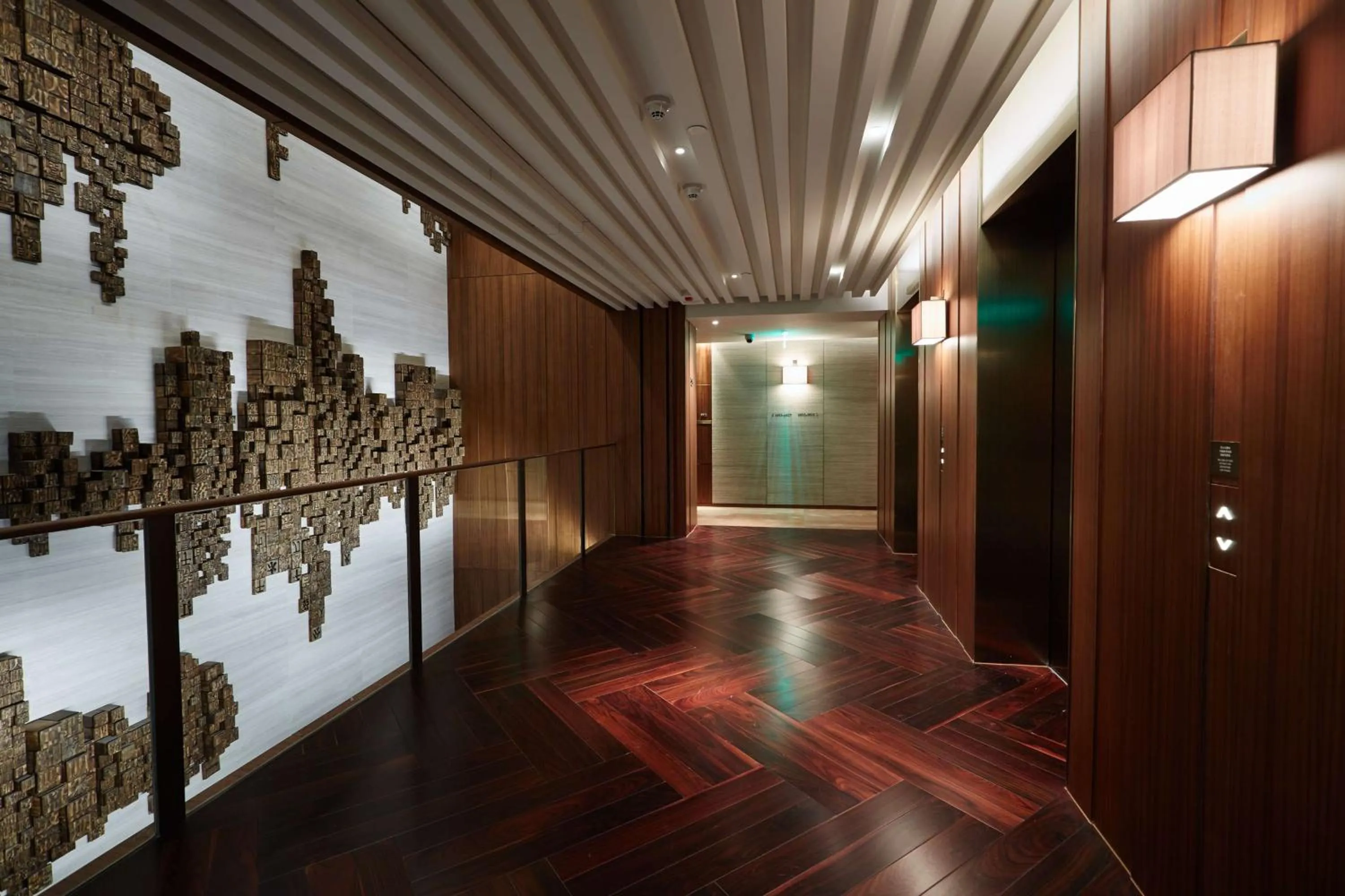 Decorative detail in Park Hyatt Guangzhou