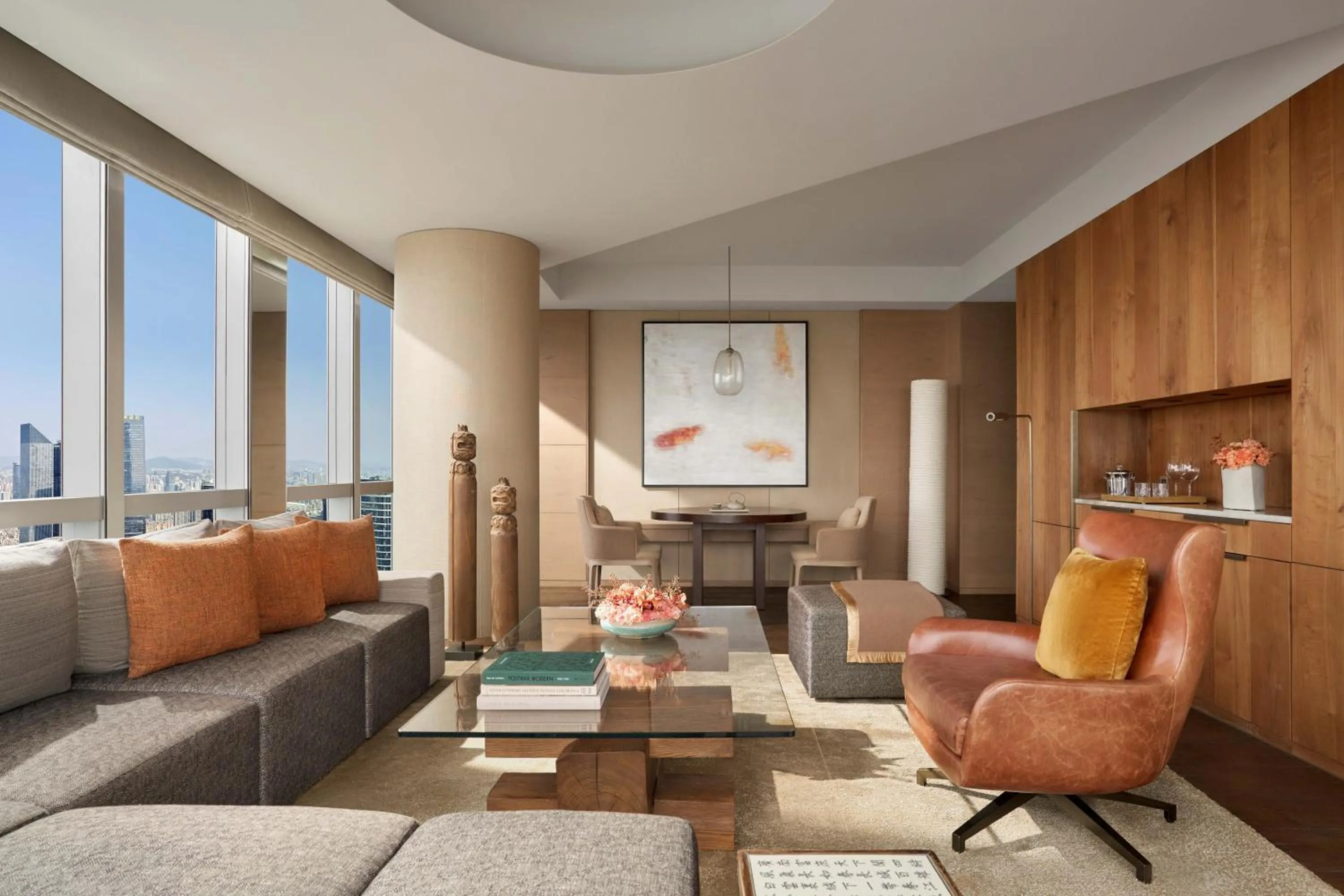 Living room in Park Hyatt Guangzhou