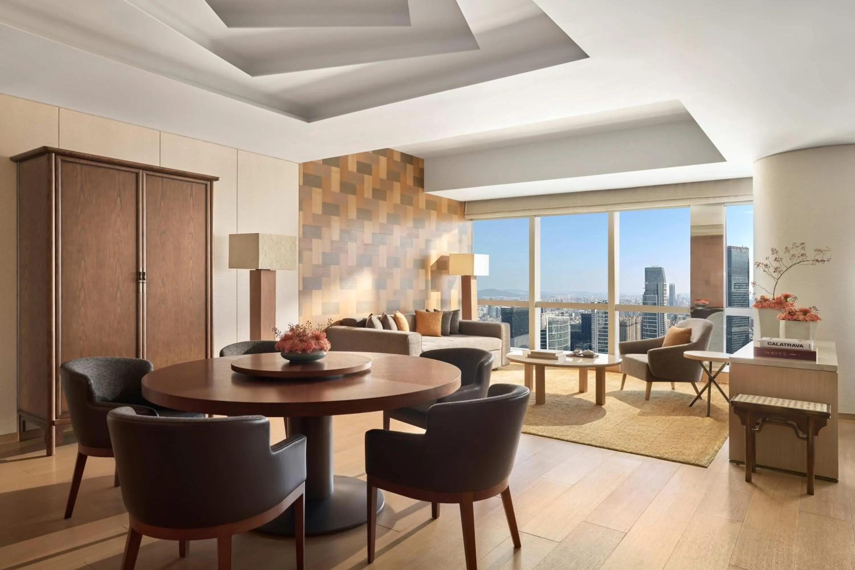 Dining area in Park Hyatt Guangzhou