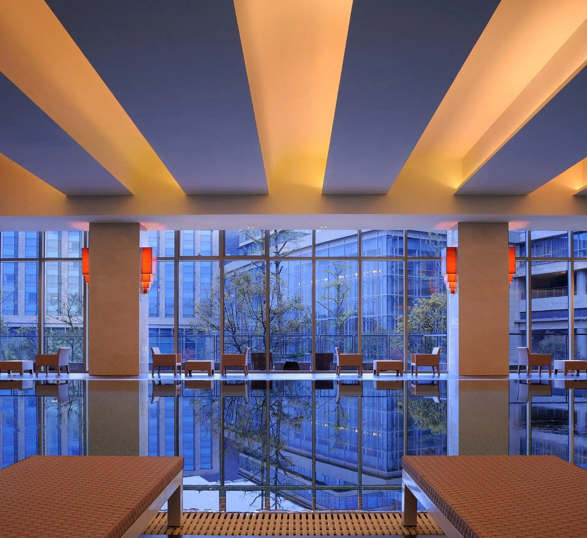 Pool view in Hyatt Regency Guiyang