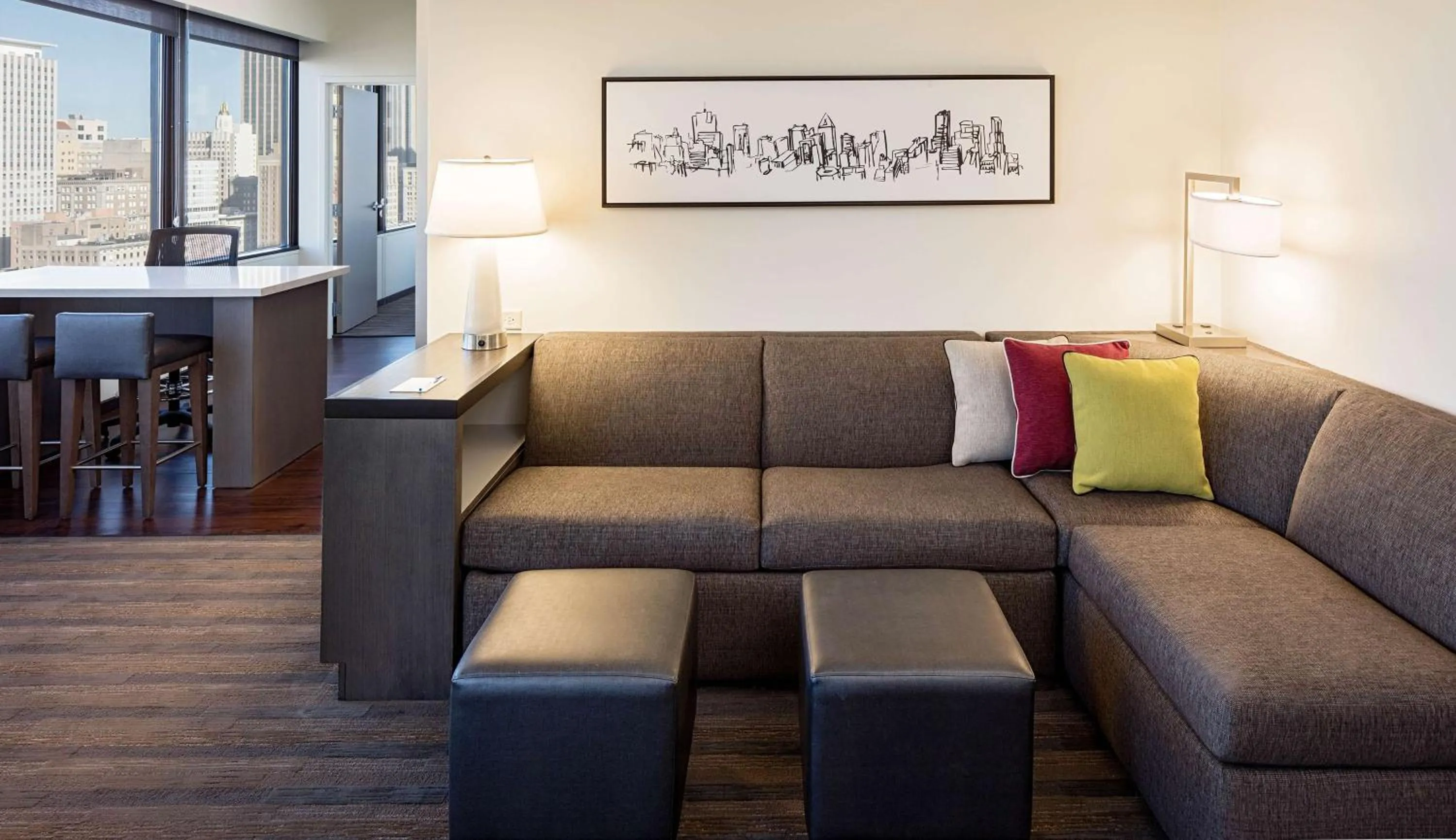 Photo of the whole room in Hyatt House New Orleans Downtown