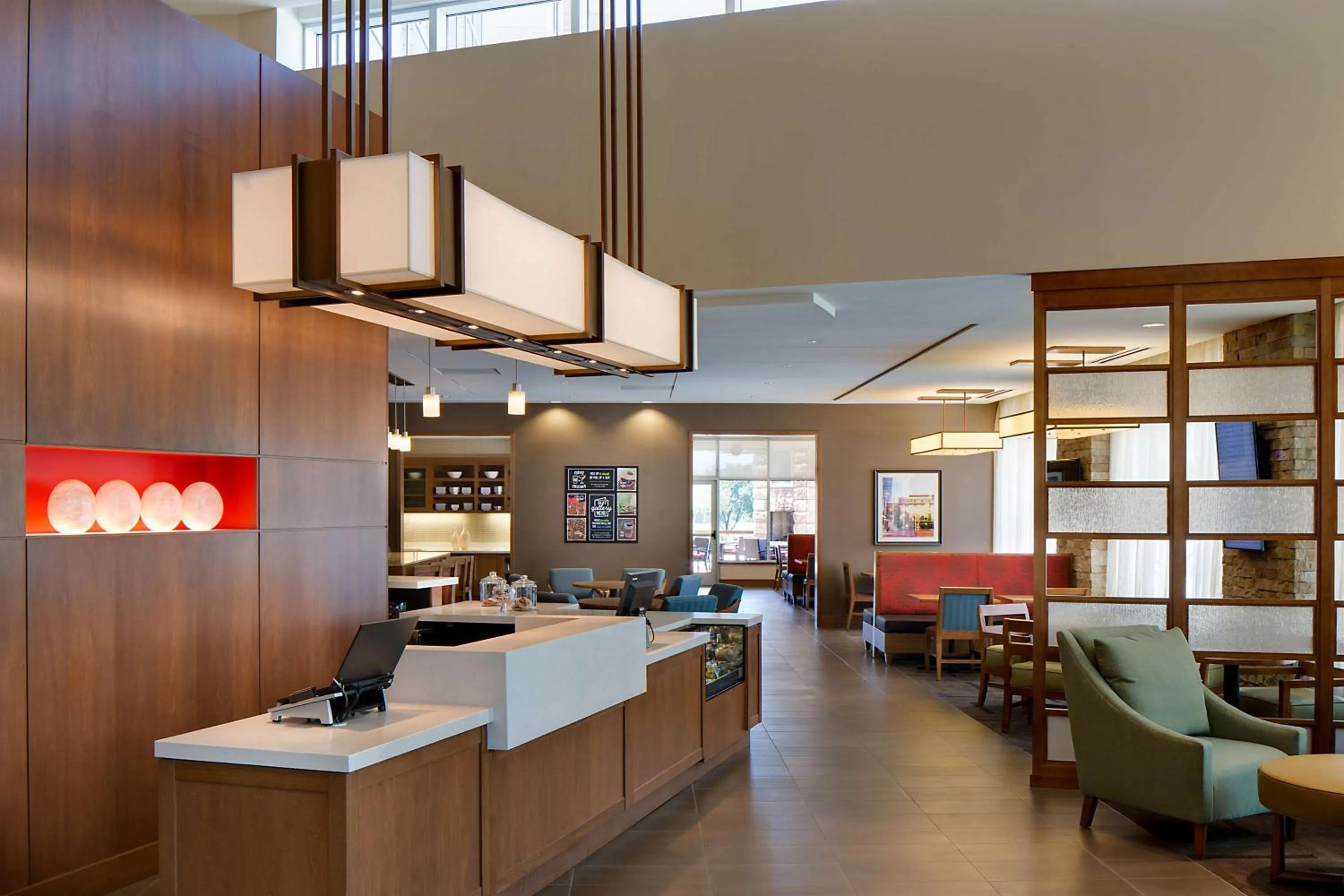 Lobby or reception in Hyatt Place DFW