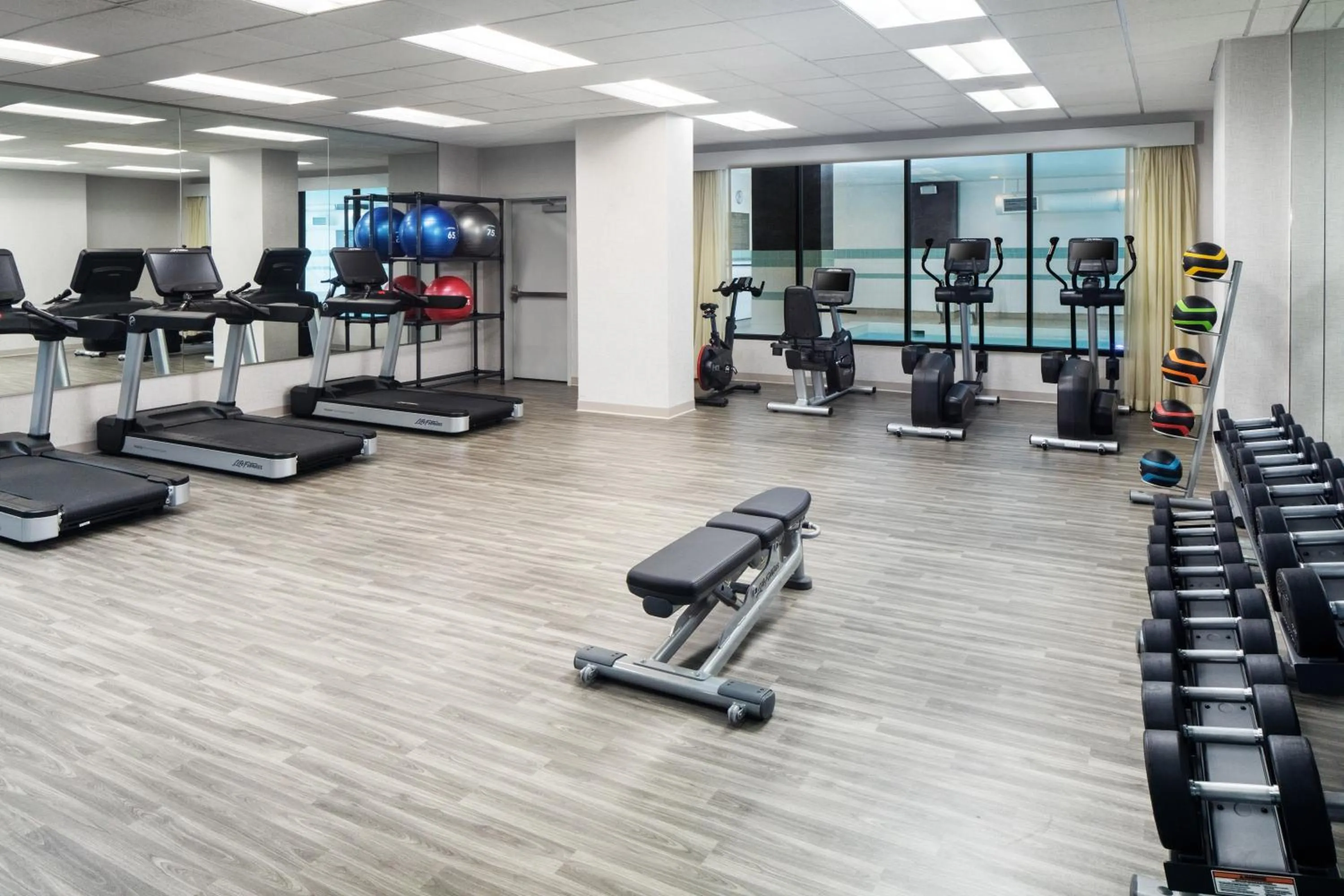 Fitness centre/facilities in Hyatt Place Nashville Downtown