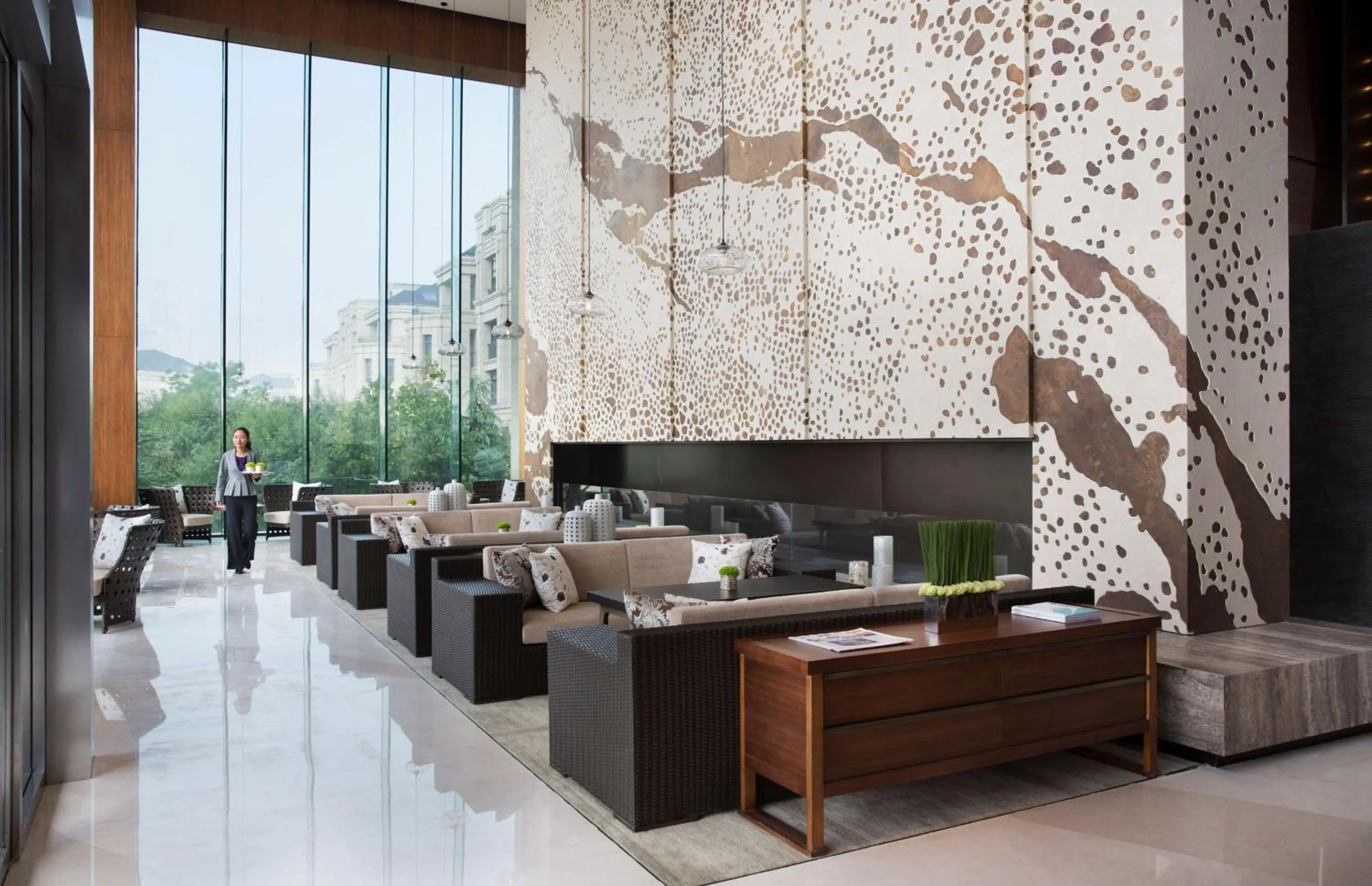 Lobby or reception in Grand Hyatt Dalian