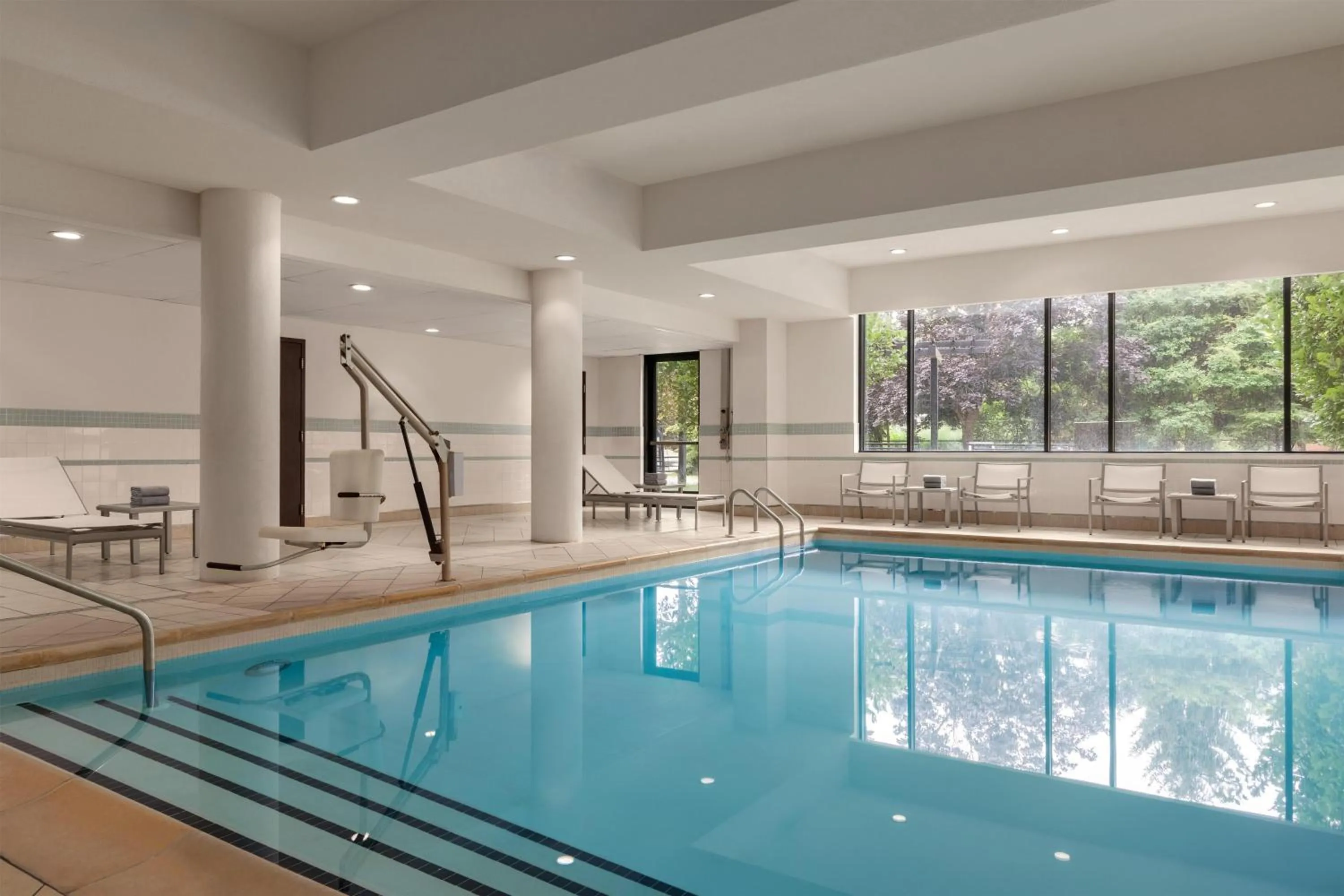 Swimming pool in Hyatt Place Bloomington Indiana